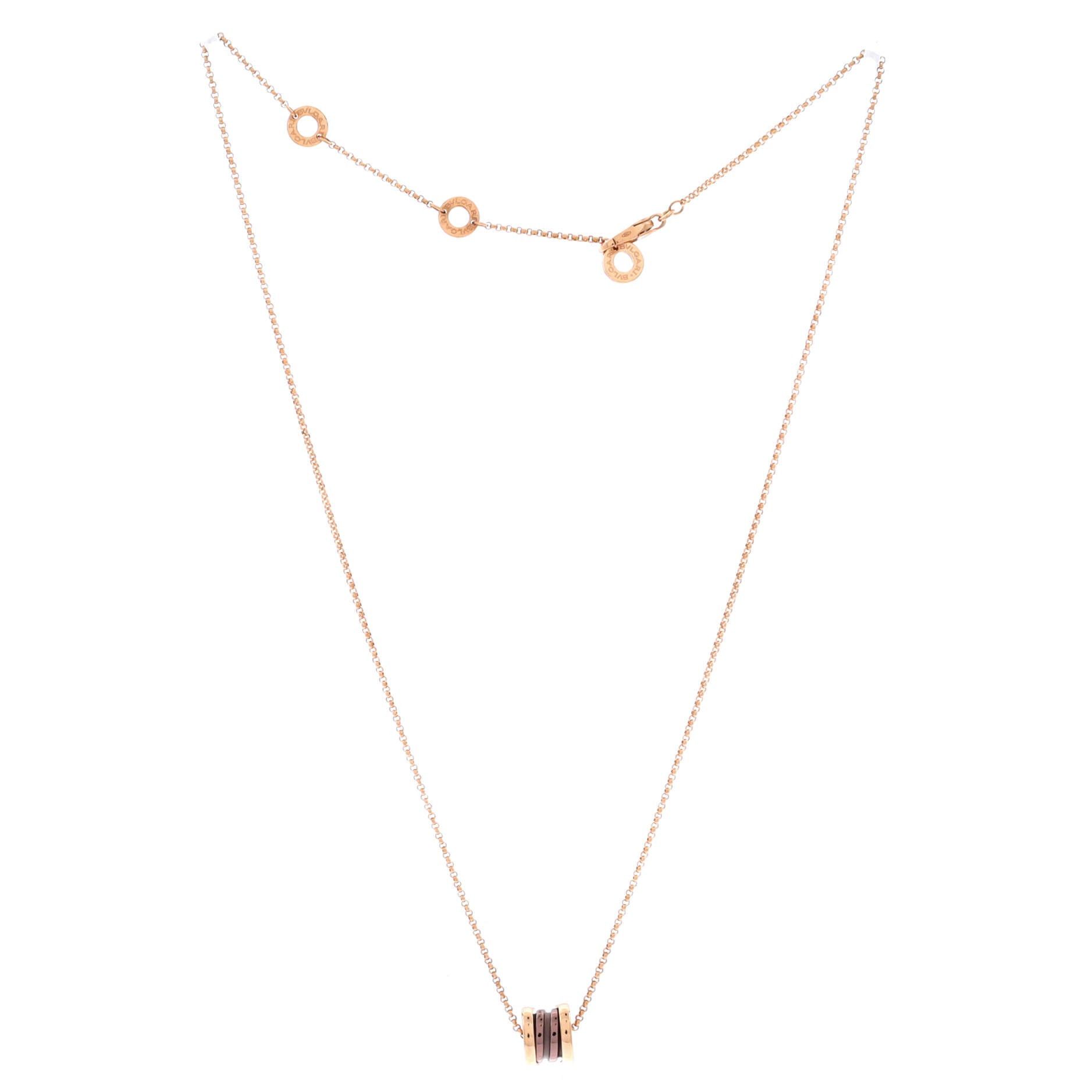 Bvlgari B.Zero1 Pendant Necklace Size ONE SIZE - 3 Thumbnail