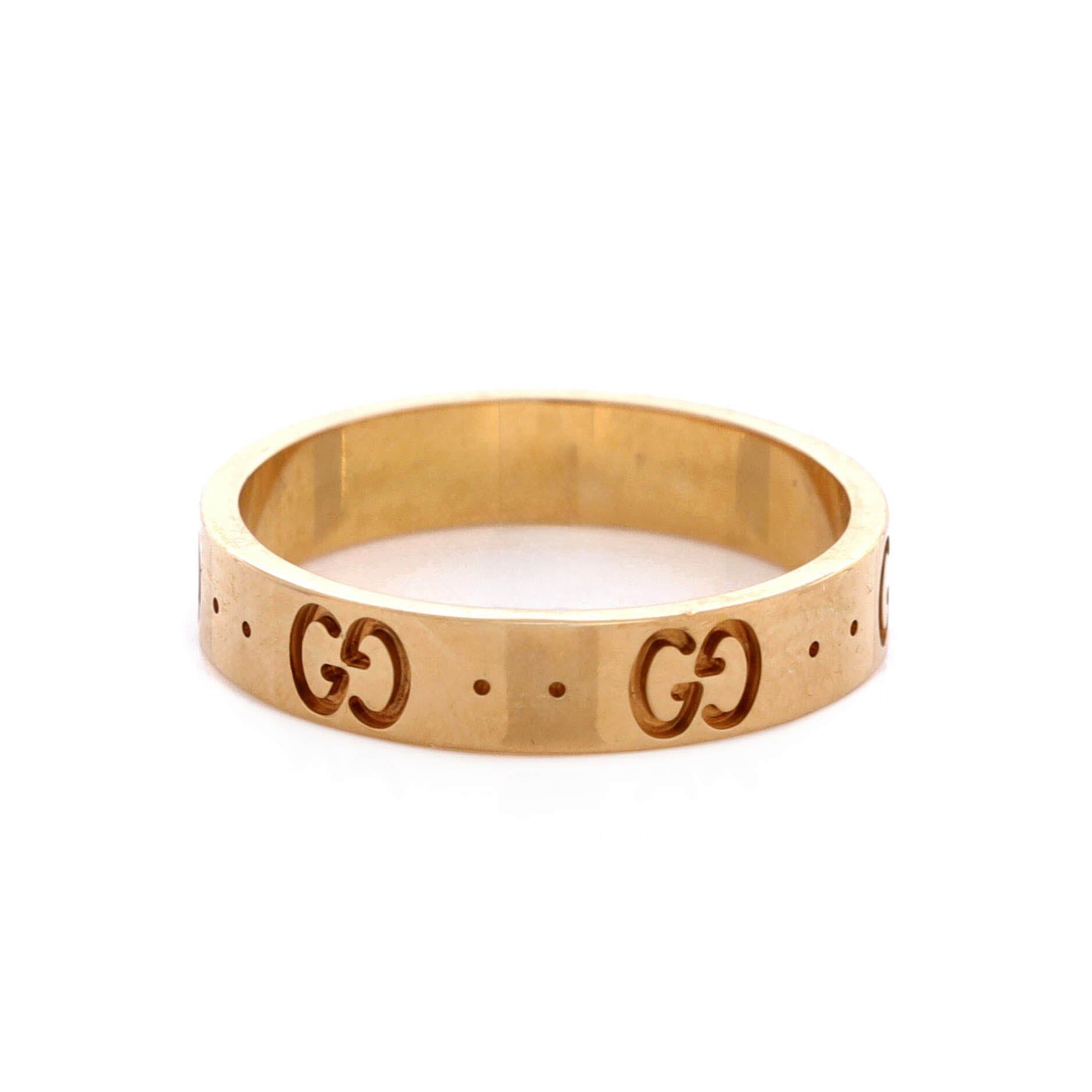 Gucci Icon Band Ring Size ONE SIZE - 3 Thumbnail