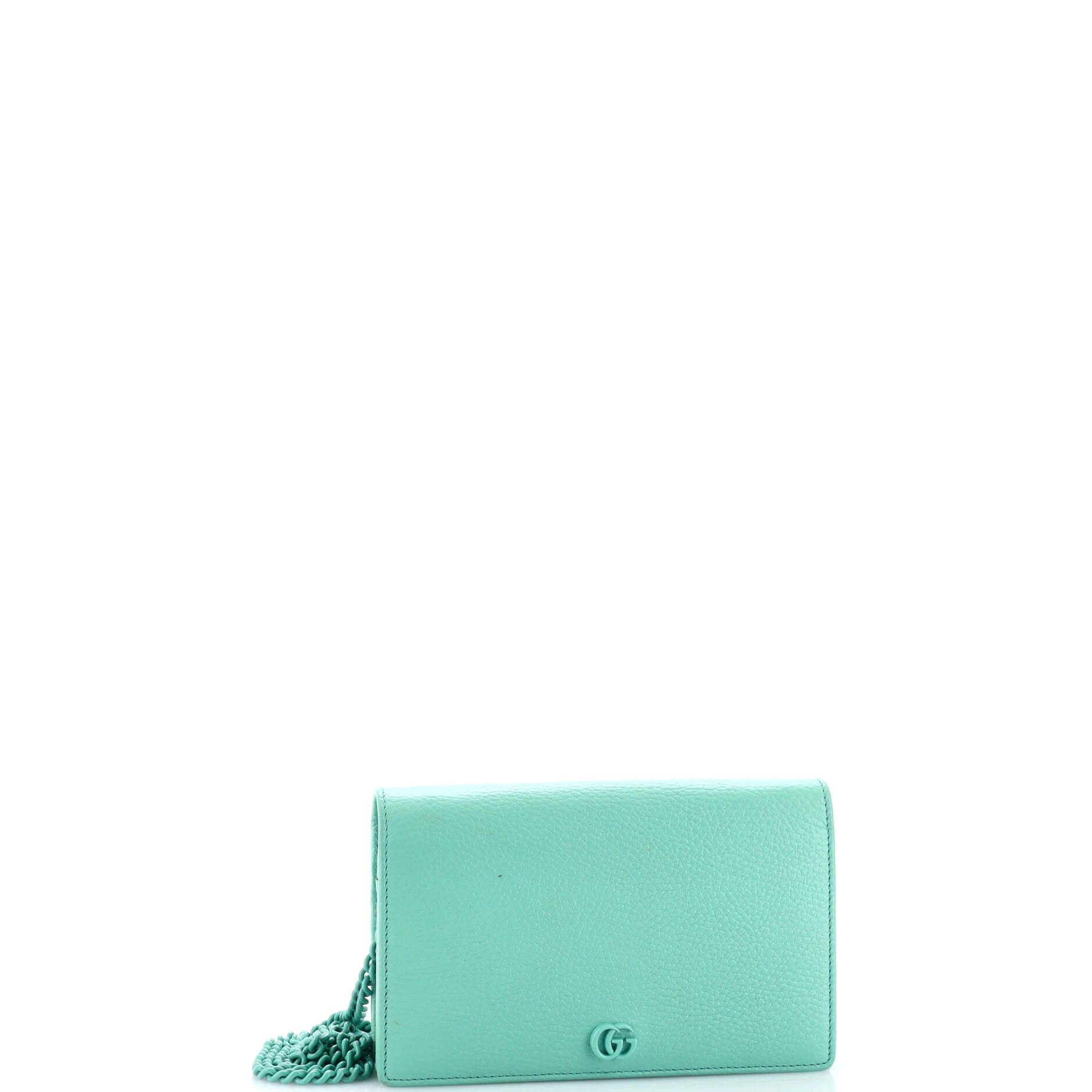 Gucci Petite GG Marmont Chain Wallet Size ONE SIZE - 2 Thumbnail