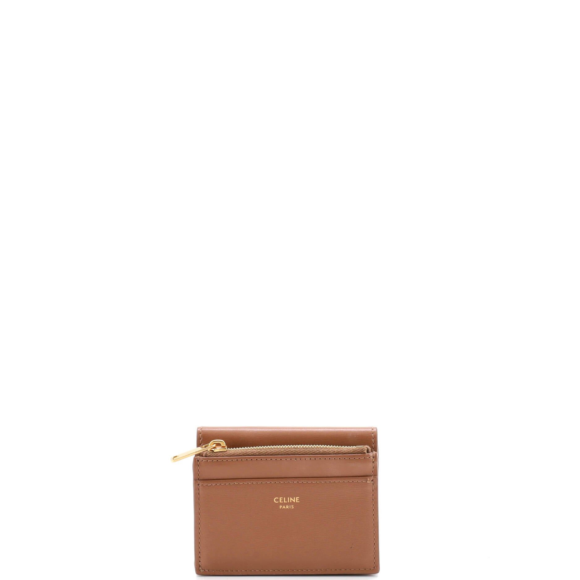 Celine Triomphe Trifold Wallet Size ONE SIZE - 3 Thumbnail