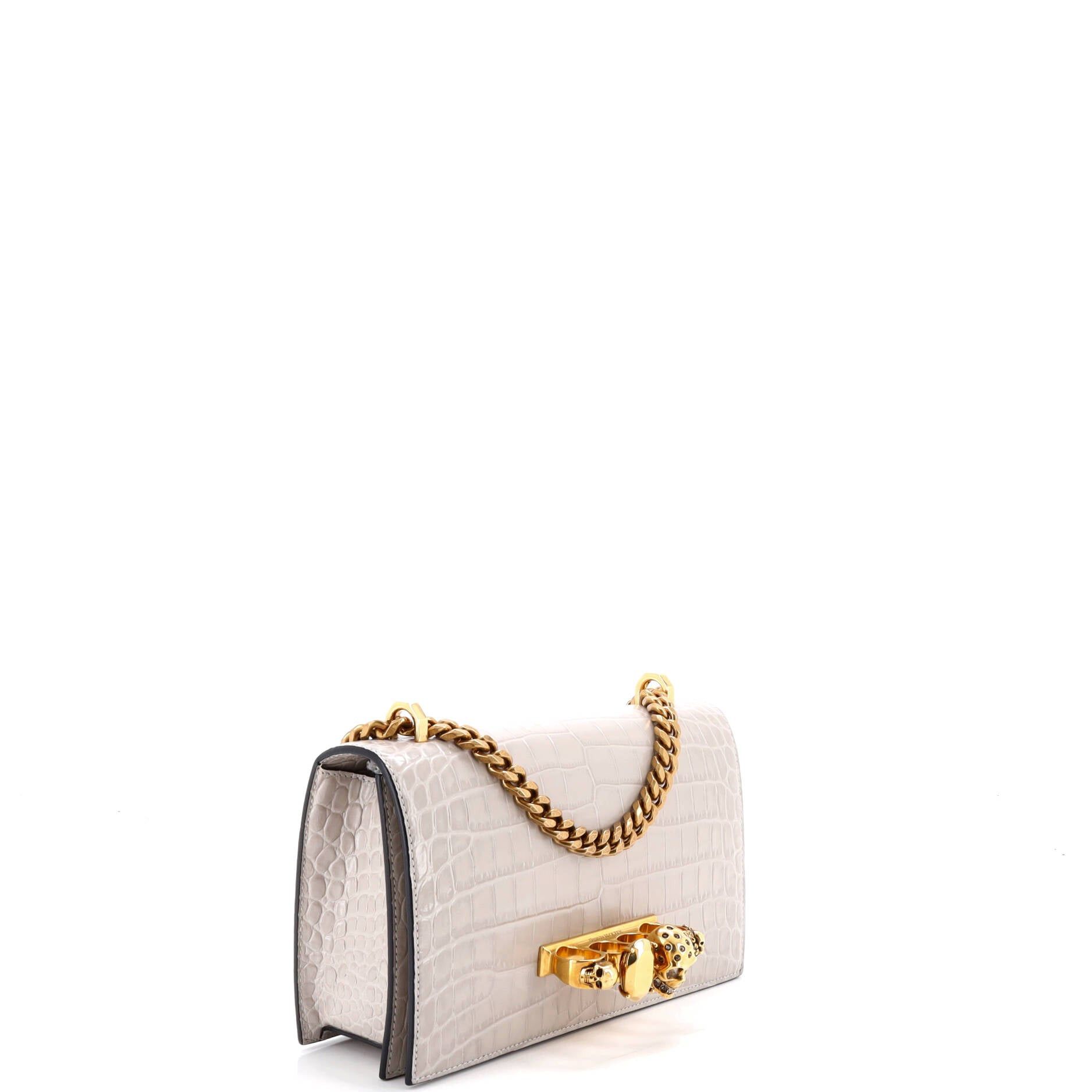 Alexander McQueen Jewelled Flap Satchel Size ONE SIZE - 2 Thumbnail