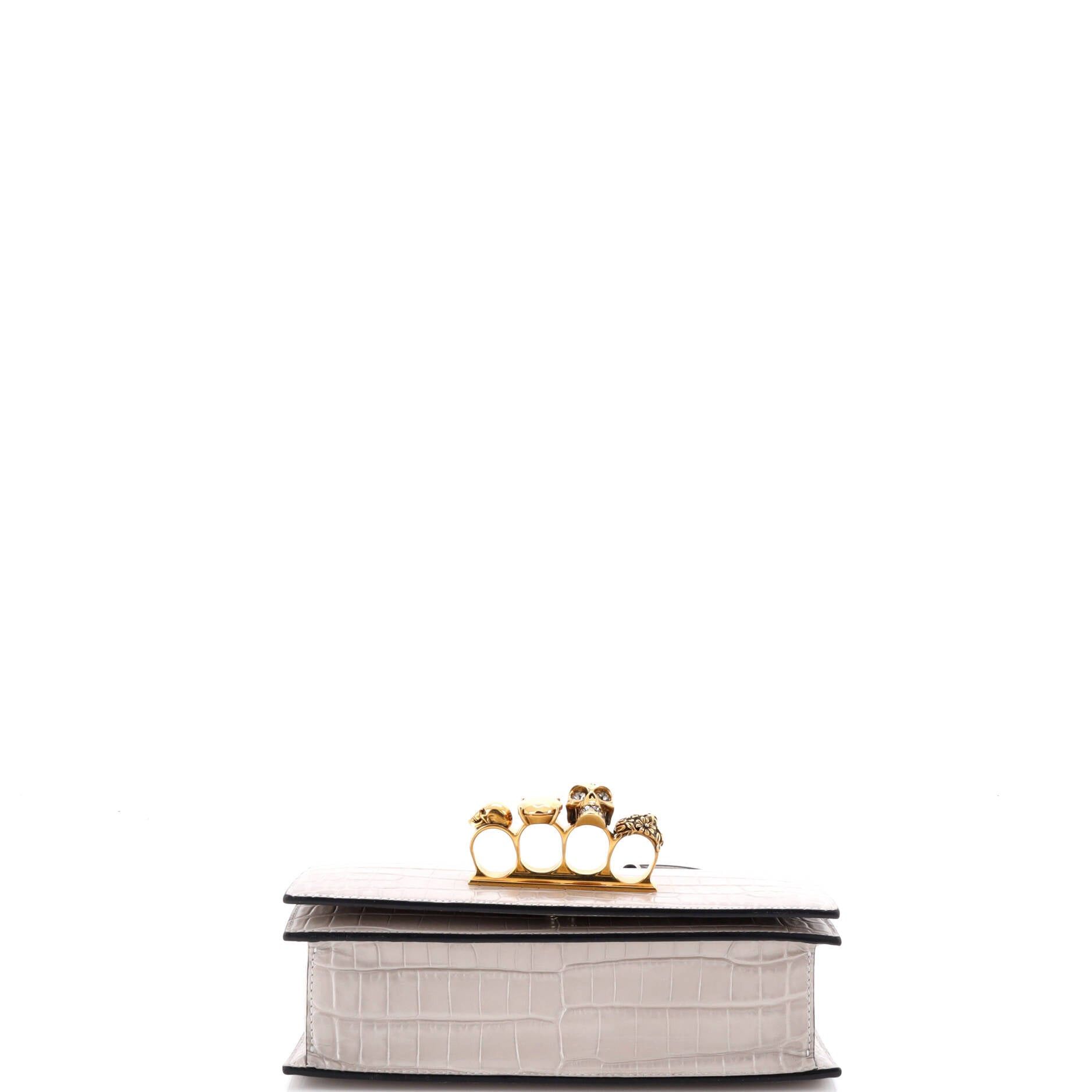Alexander McQueen Jewelled Flap Satchel Size ONE SIZE - 4 Thumbnail
