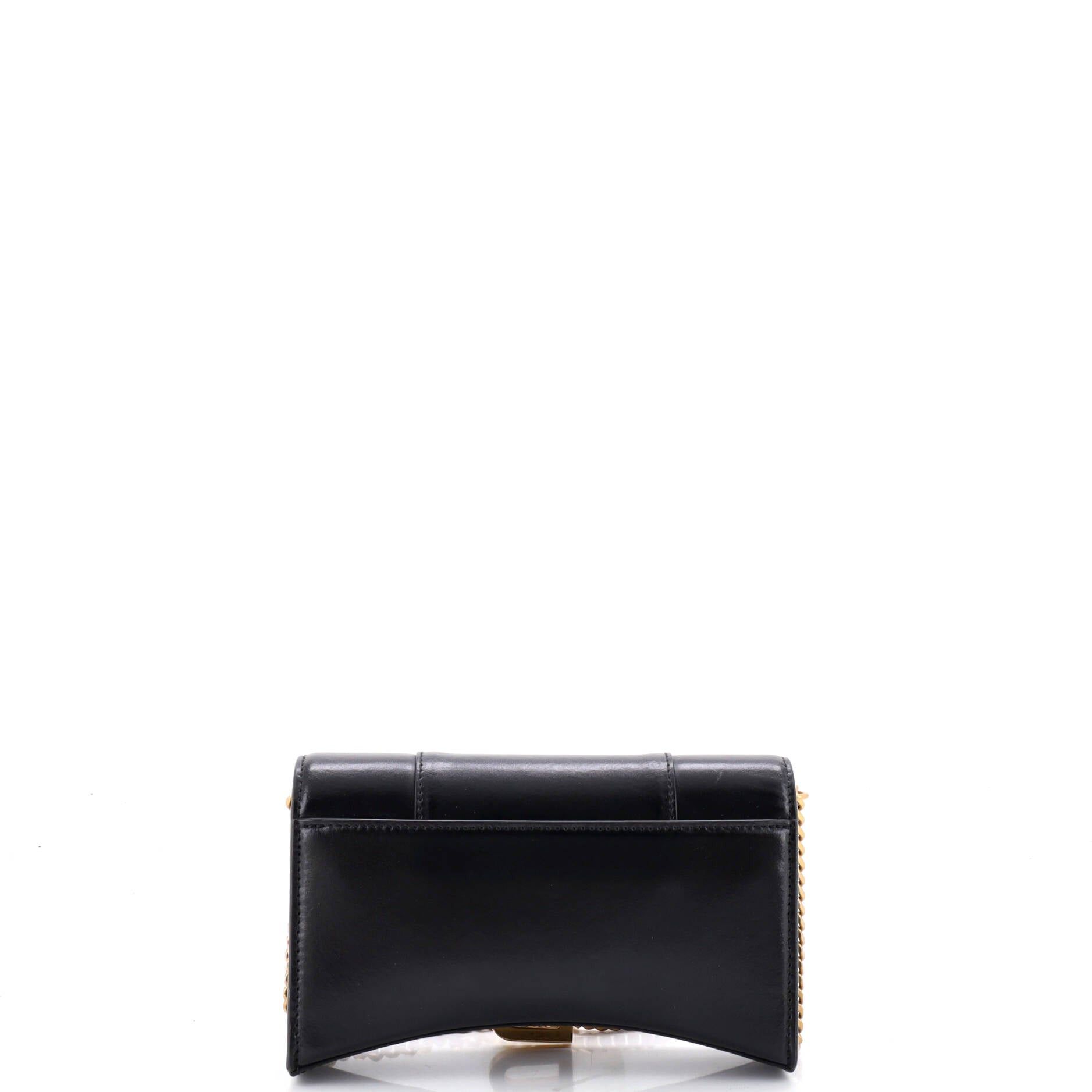 Balenciaga Hourglass Chain Wallet Size ONE SIZE - 3 Thumbnail
