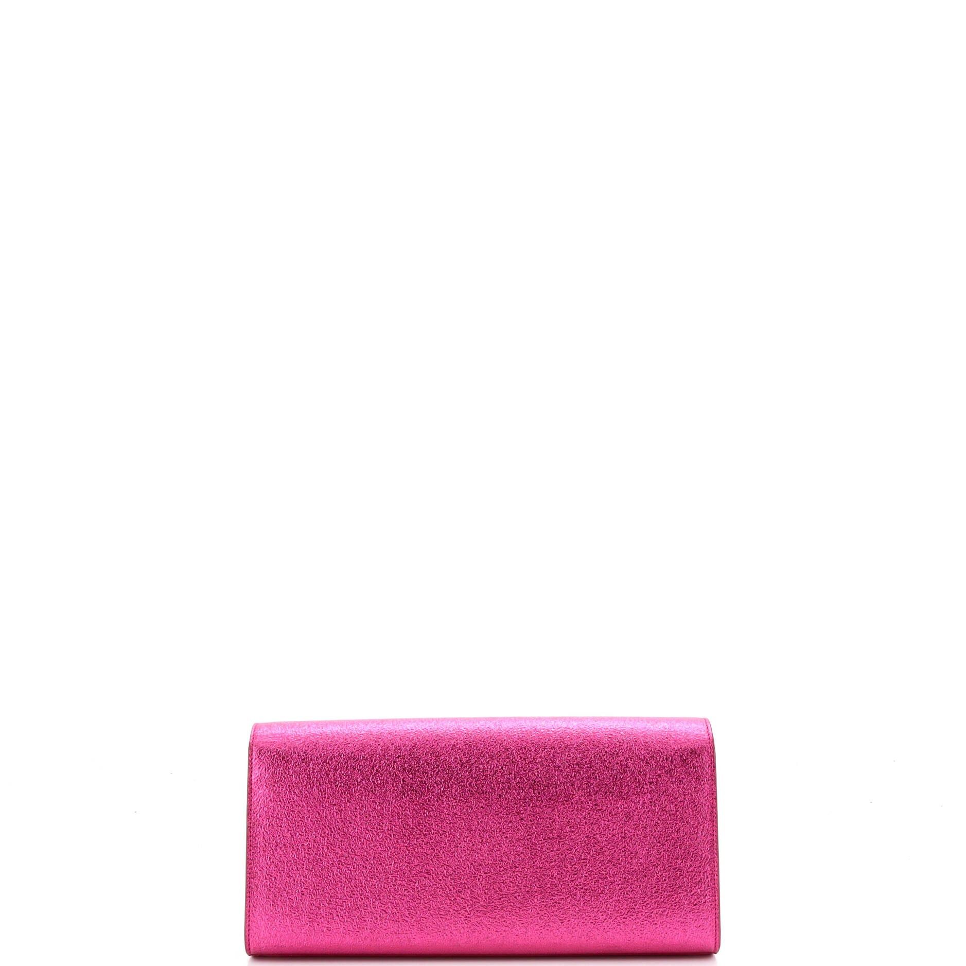 Saint Laurent Paris Classic Monogram Clutch Size ONE SIZE - 3 Thumbnail