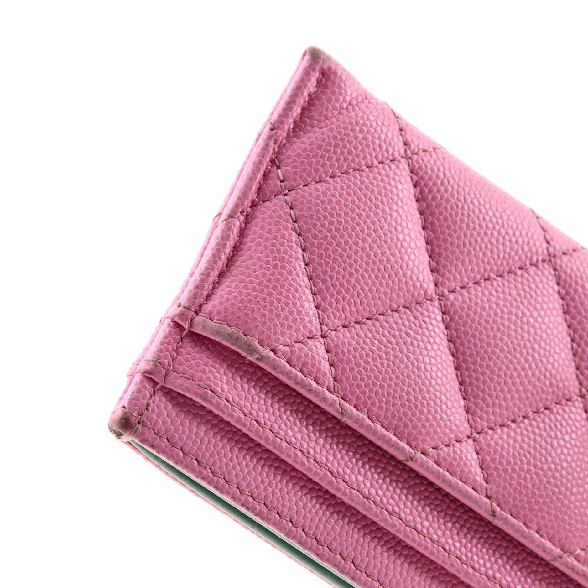 Chanel Textured CC Card Holder Size ONE SIZE - 7 Thumbnail