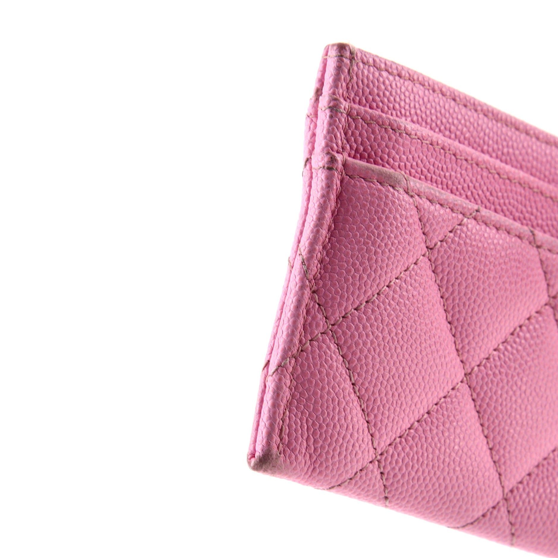 Chanel Textured CC Card Holder Size ONE SIZE - 8 Thumbnail