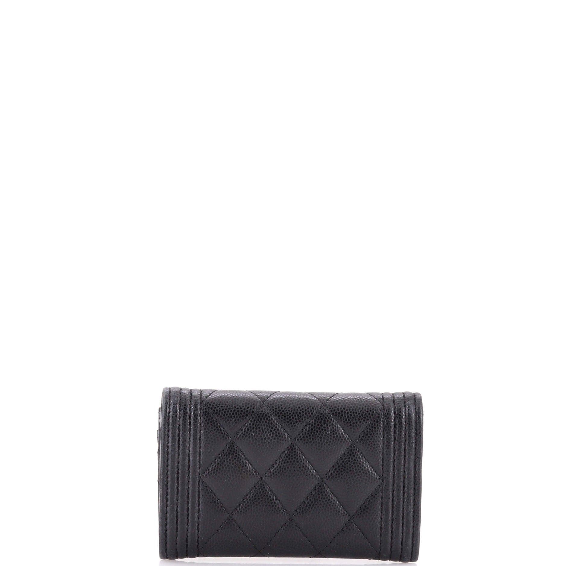 Chanel Boy Flap Card Case Size ONE SIZE - 3 Thumbnail