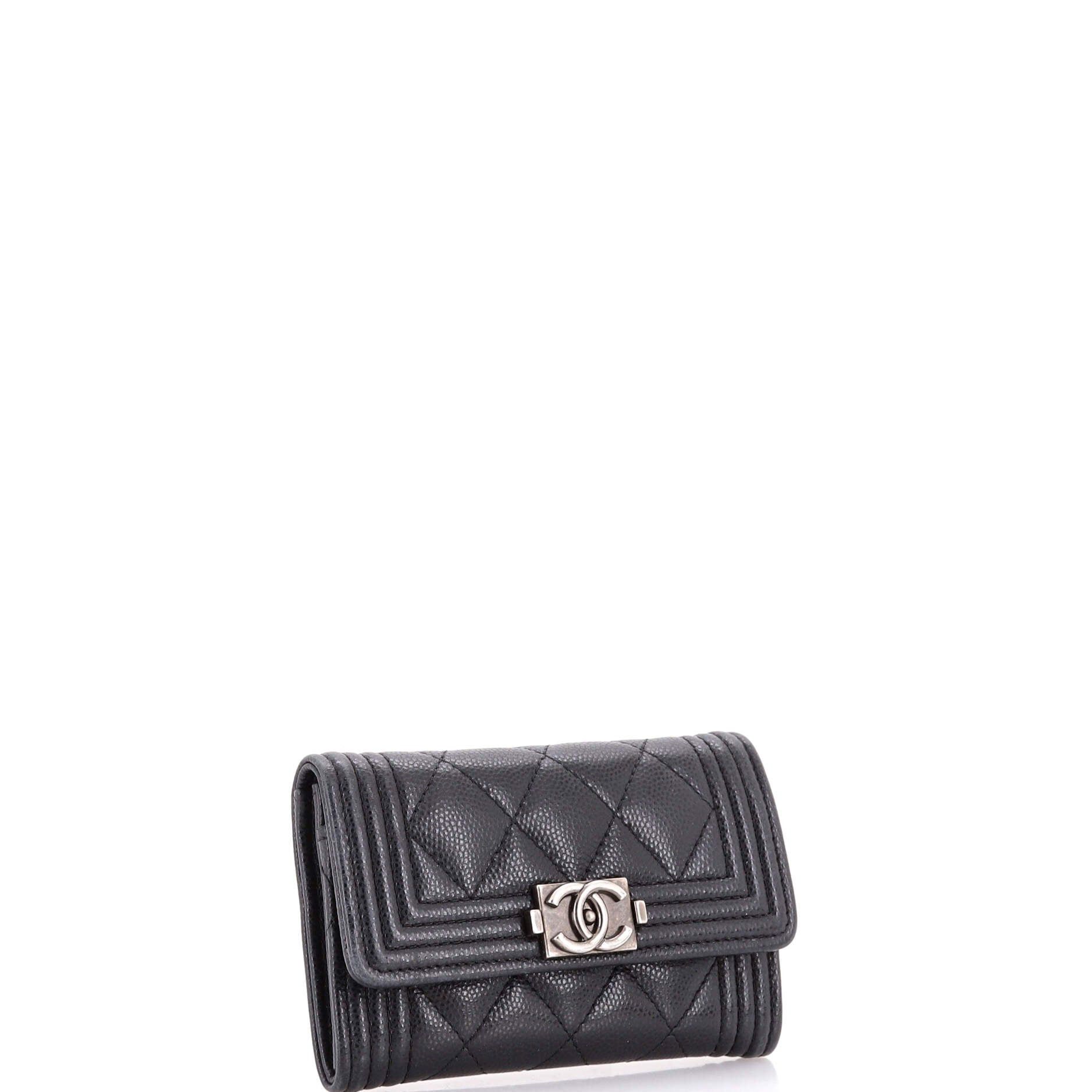Chanel Boy Flap Card Case Size ONE SIZE - 2 Thumbnail