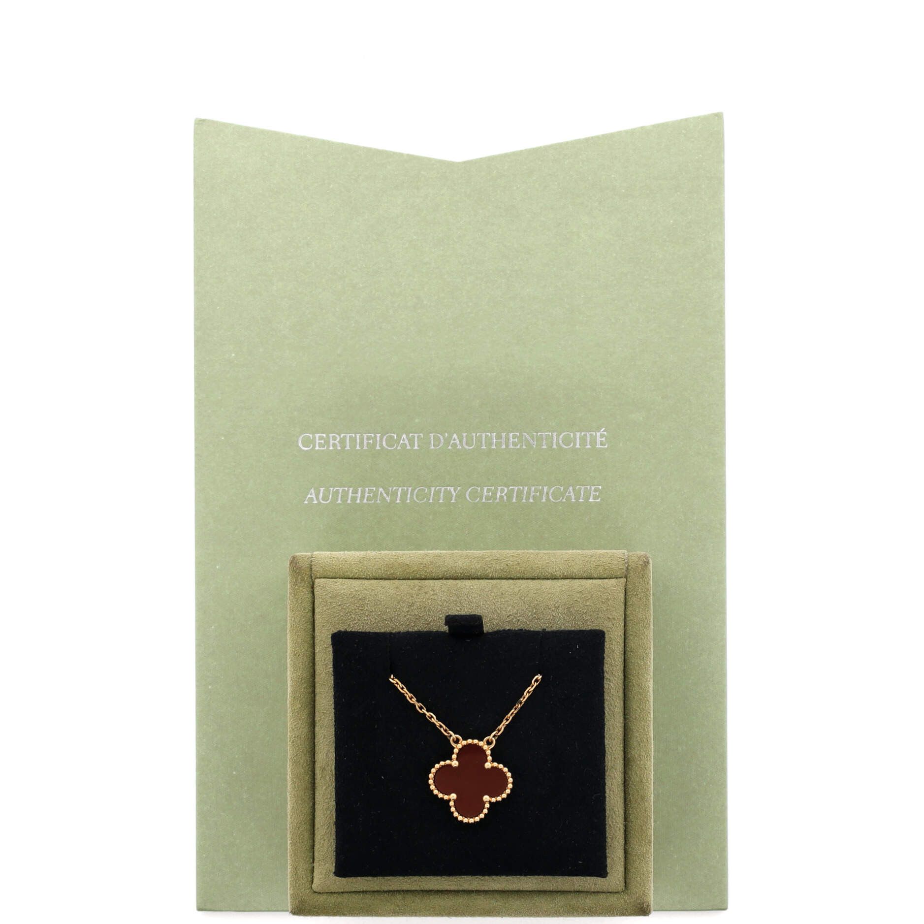 Van Cleef & Arpels Vintage Alhambra Pendant Necklace Size ONE SIZE - 2 Thumbnail