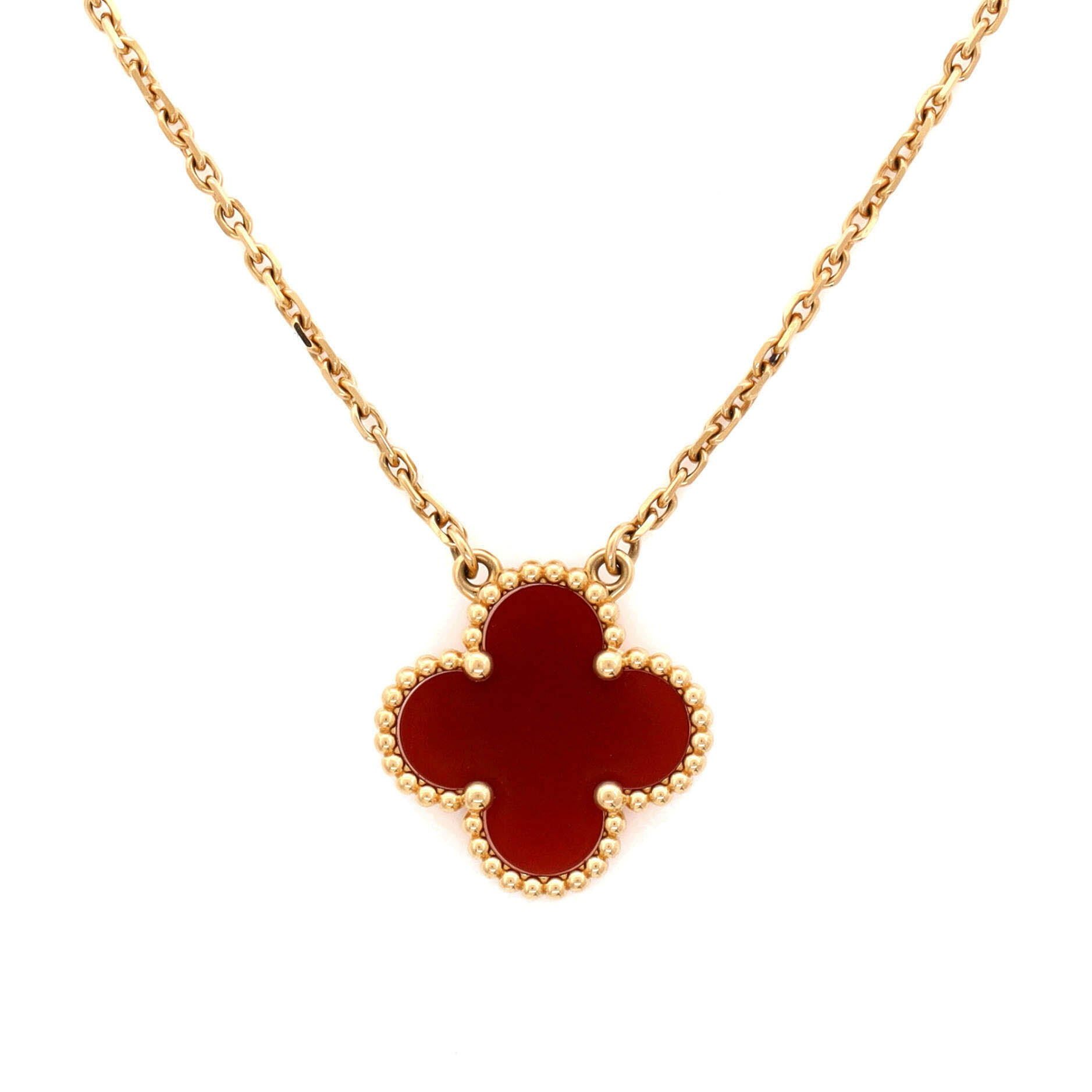 Van Cleef & Arpels Vintage Alhambra Pendant Necklace Size ONE SIZE - 4 Thumbnail