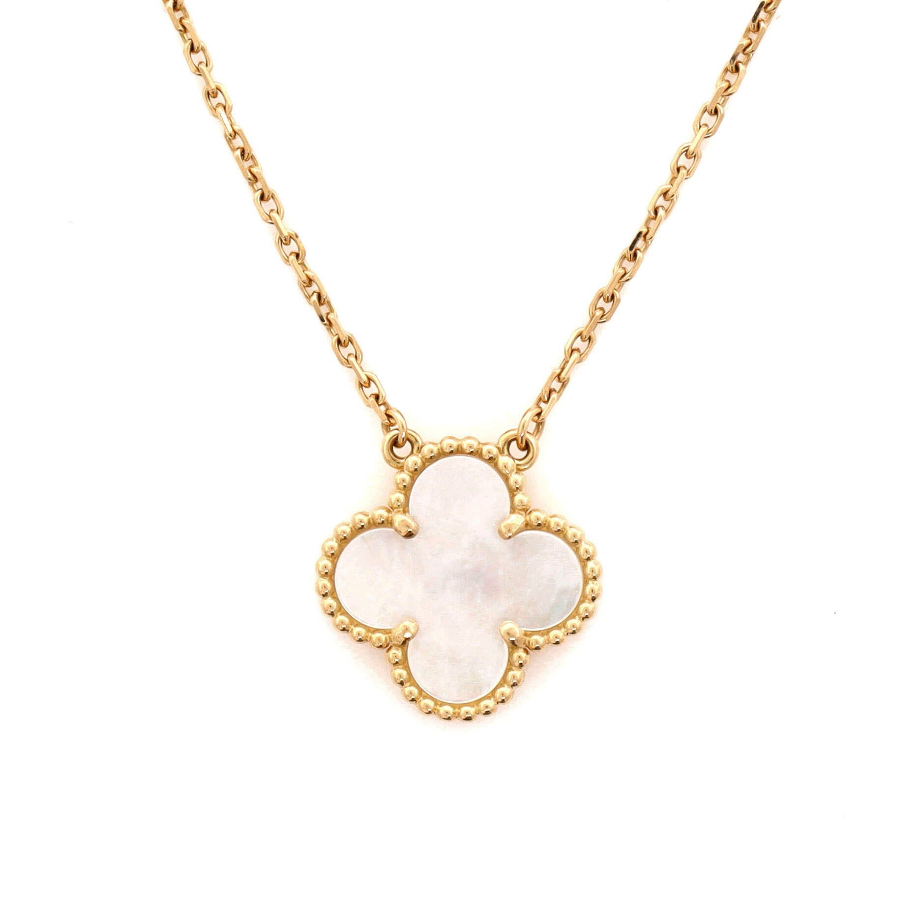 Van Cleef & Arpels Vintage Alhambra Pendant Necklace Size ONE SIZE - 3 Thumbnail