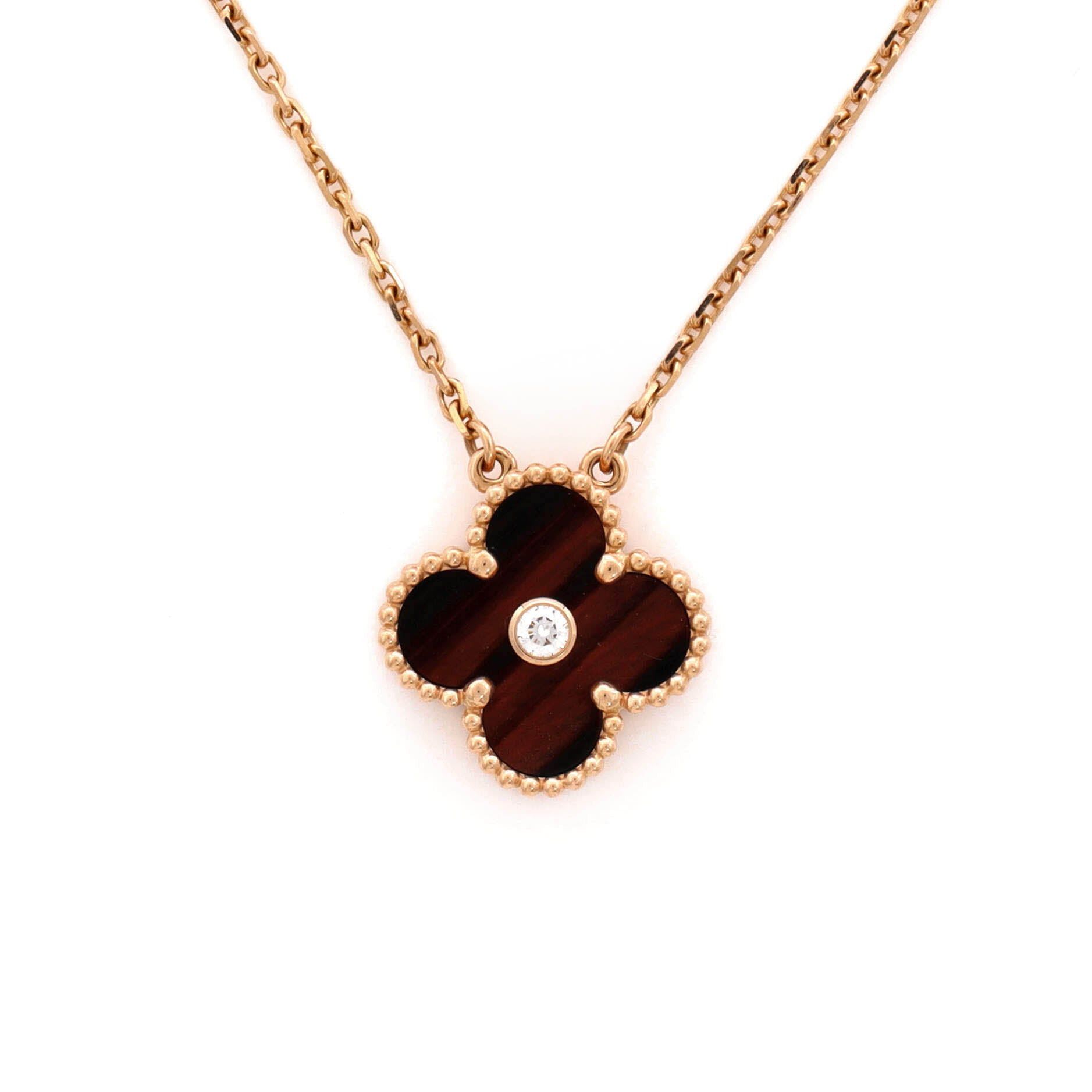 Van Cleef & Arpels Vintage Alhambra Pendant Necklace Size ONE SIZE - 4 Thumbnail