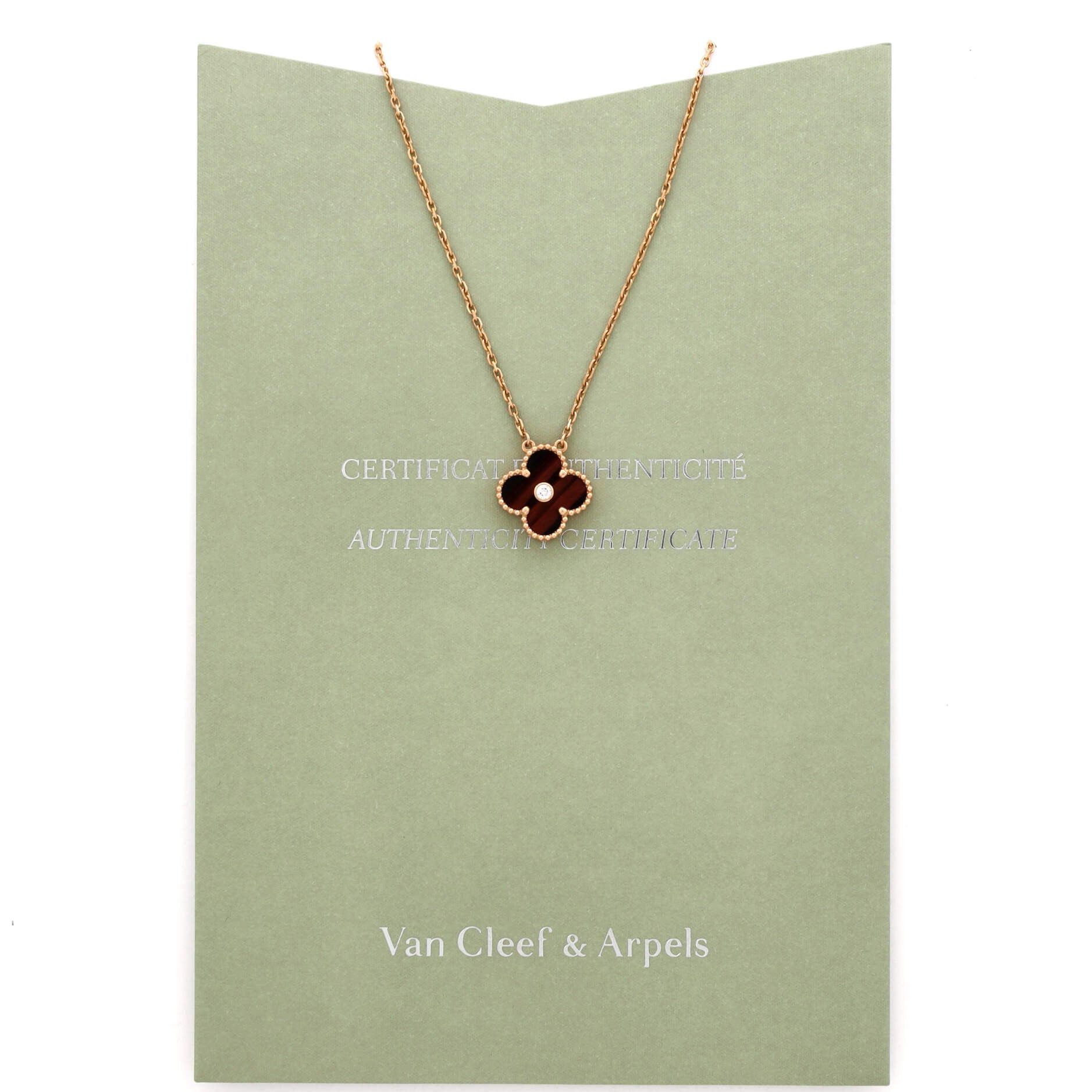 Van Cleef & Arpels Vintage Alhambra Pendant Necklace Size ONE SIZE - 2 Thumbnail