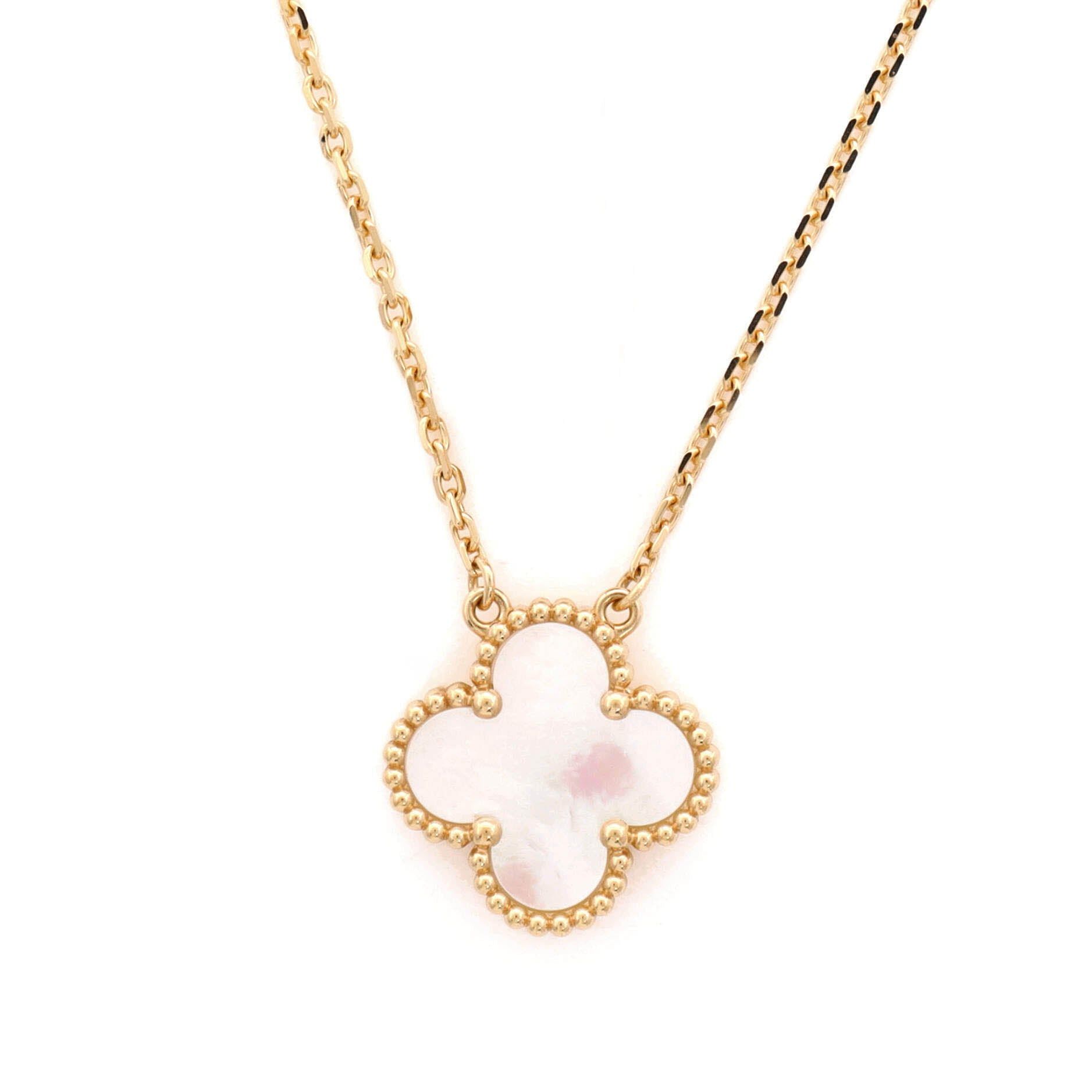 Van Cleef & Arpels Vintage Alhambra Pendant Necklace Size ONE SIZE - 4 Thumbnail