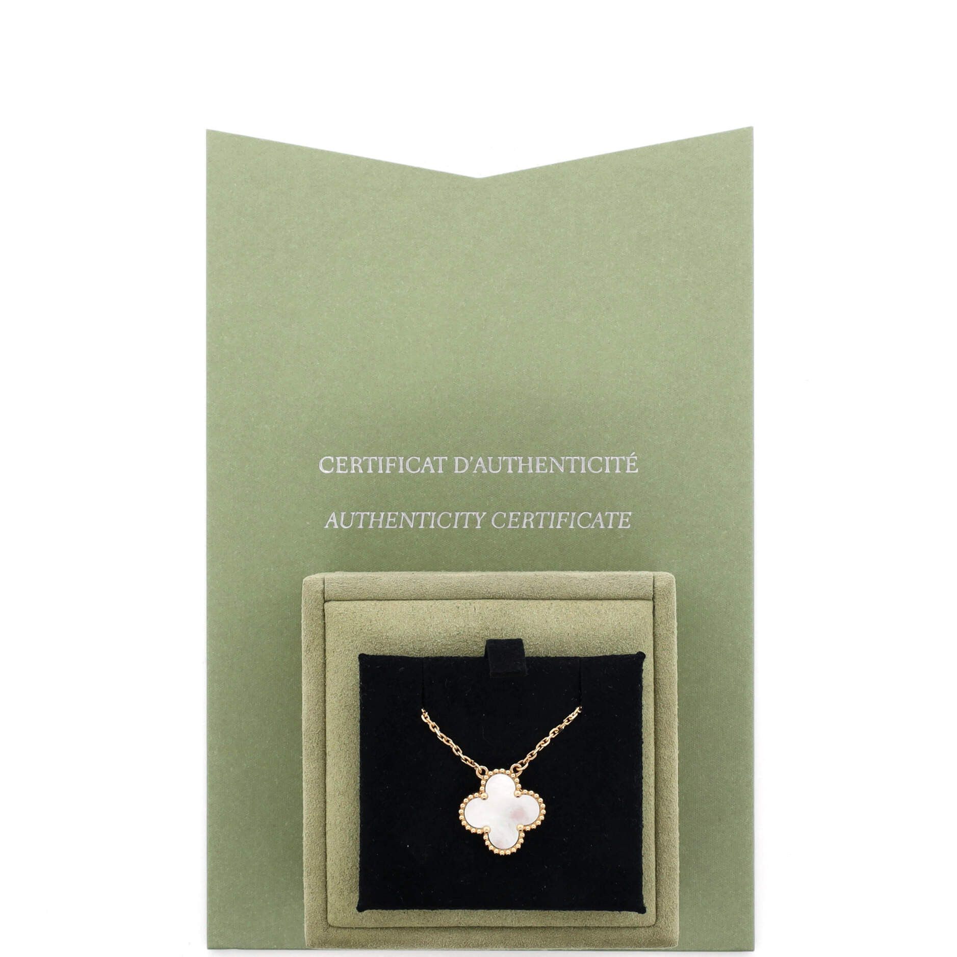 Van Cleef & Arpels Vintage Alhambra Pendant Necklace Size ONE SIZE - 2 Thumbnail