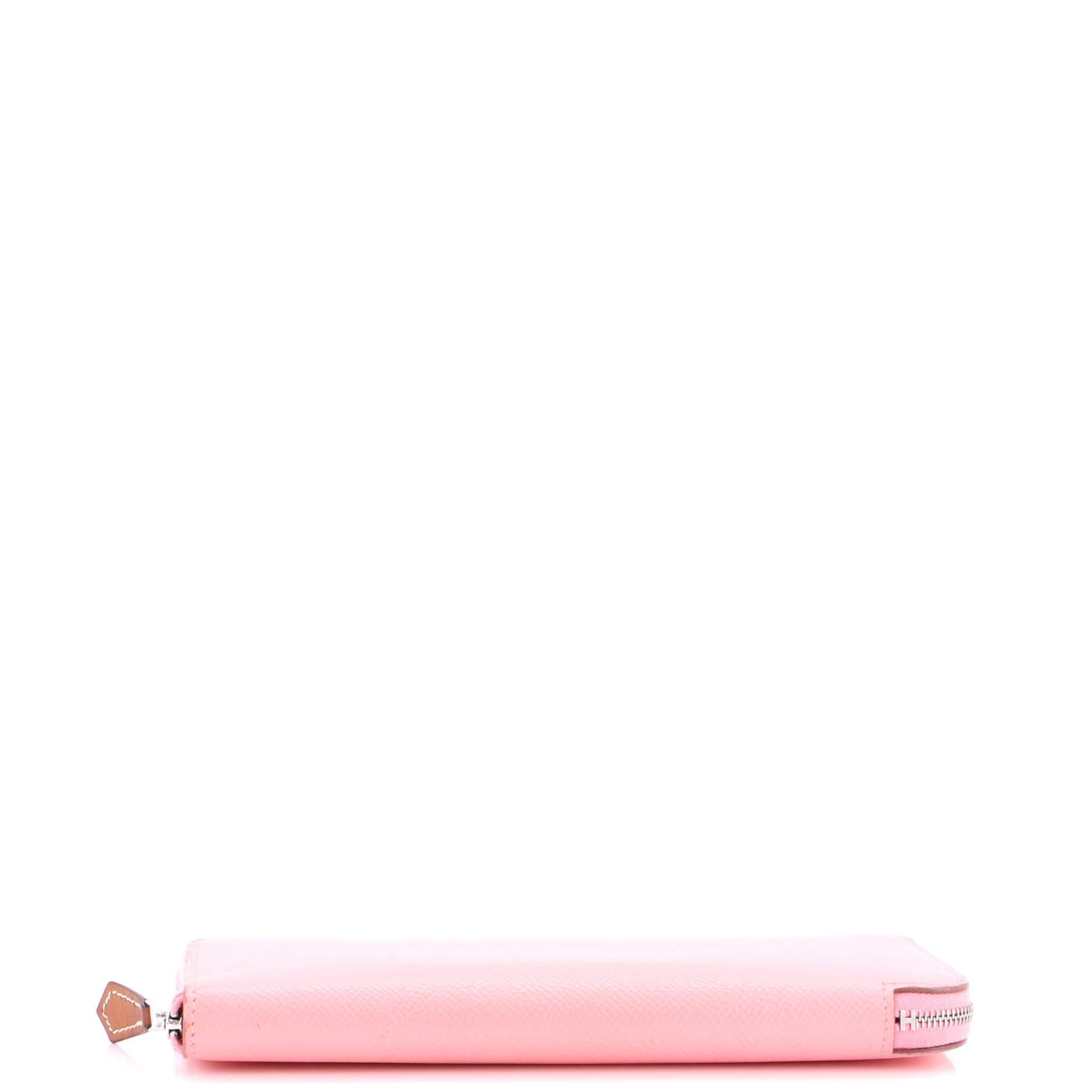 Hermes Azap Zip Around Wallet Size ONE SIZE - 4 Thumbnail