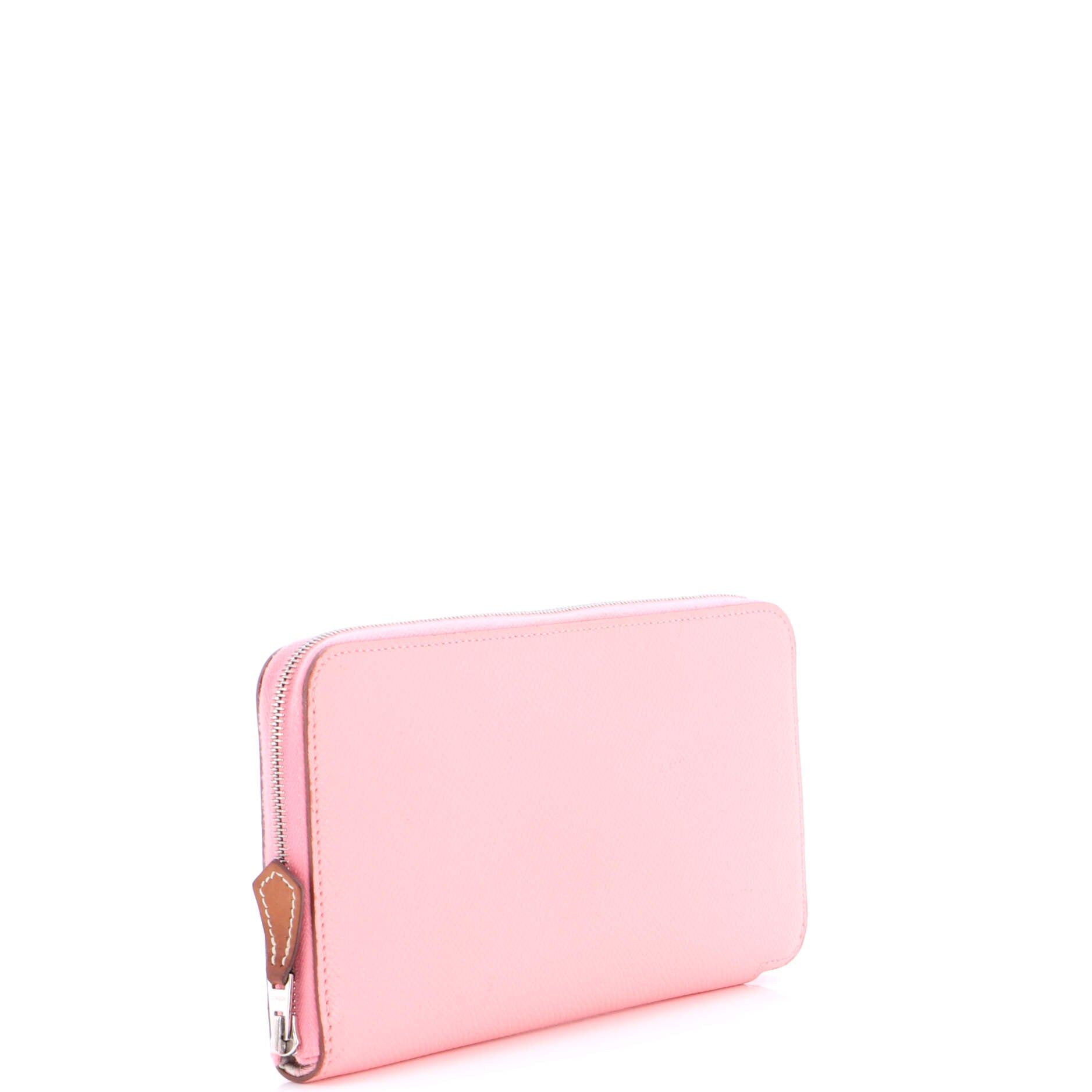Hermes Azap Zip Around Wallet Size ONE SIZE - 2 Thumbnail