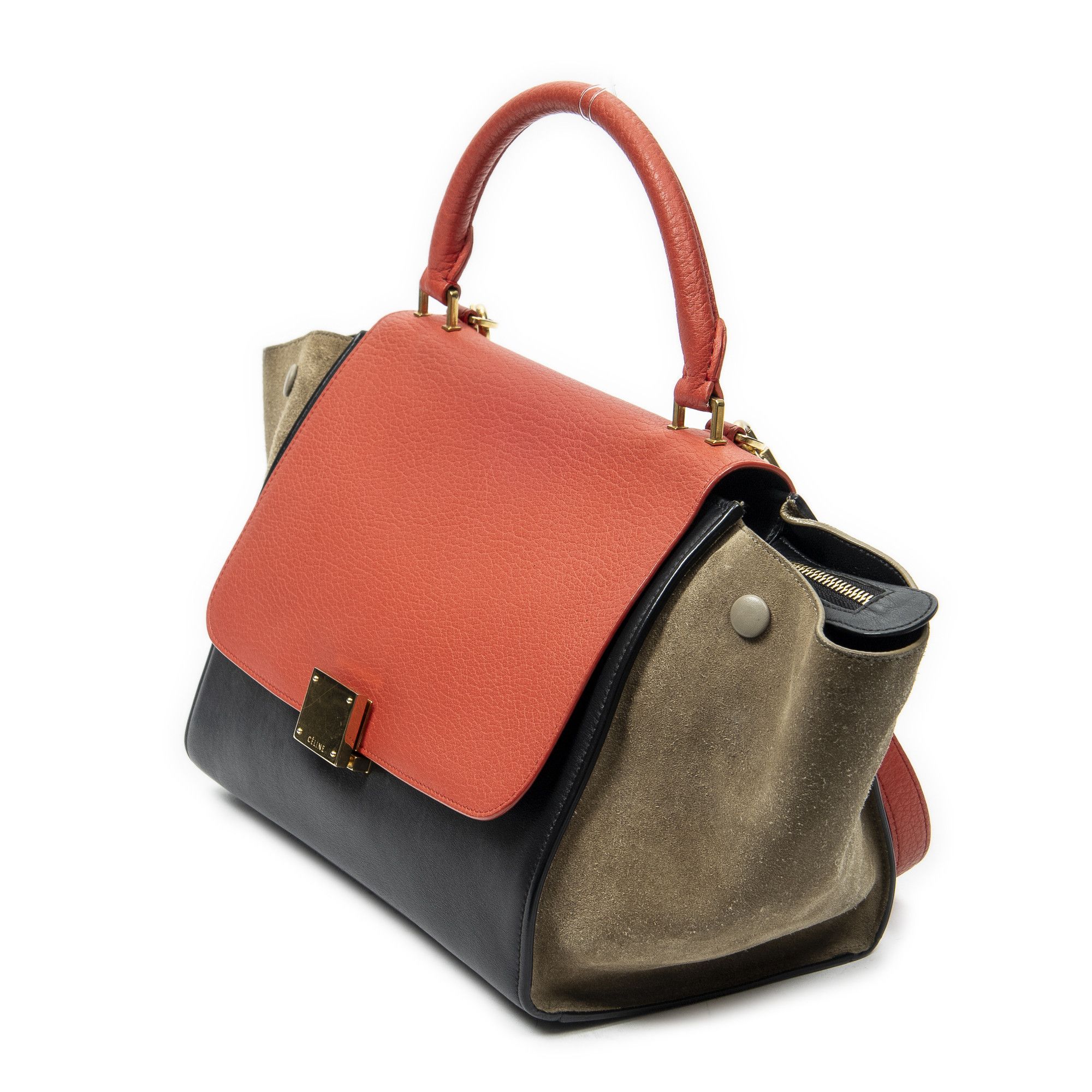 Celine Small Tricolor Trapeze Size ONE SIZE - 2 Thumbnail