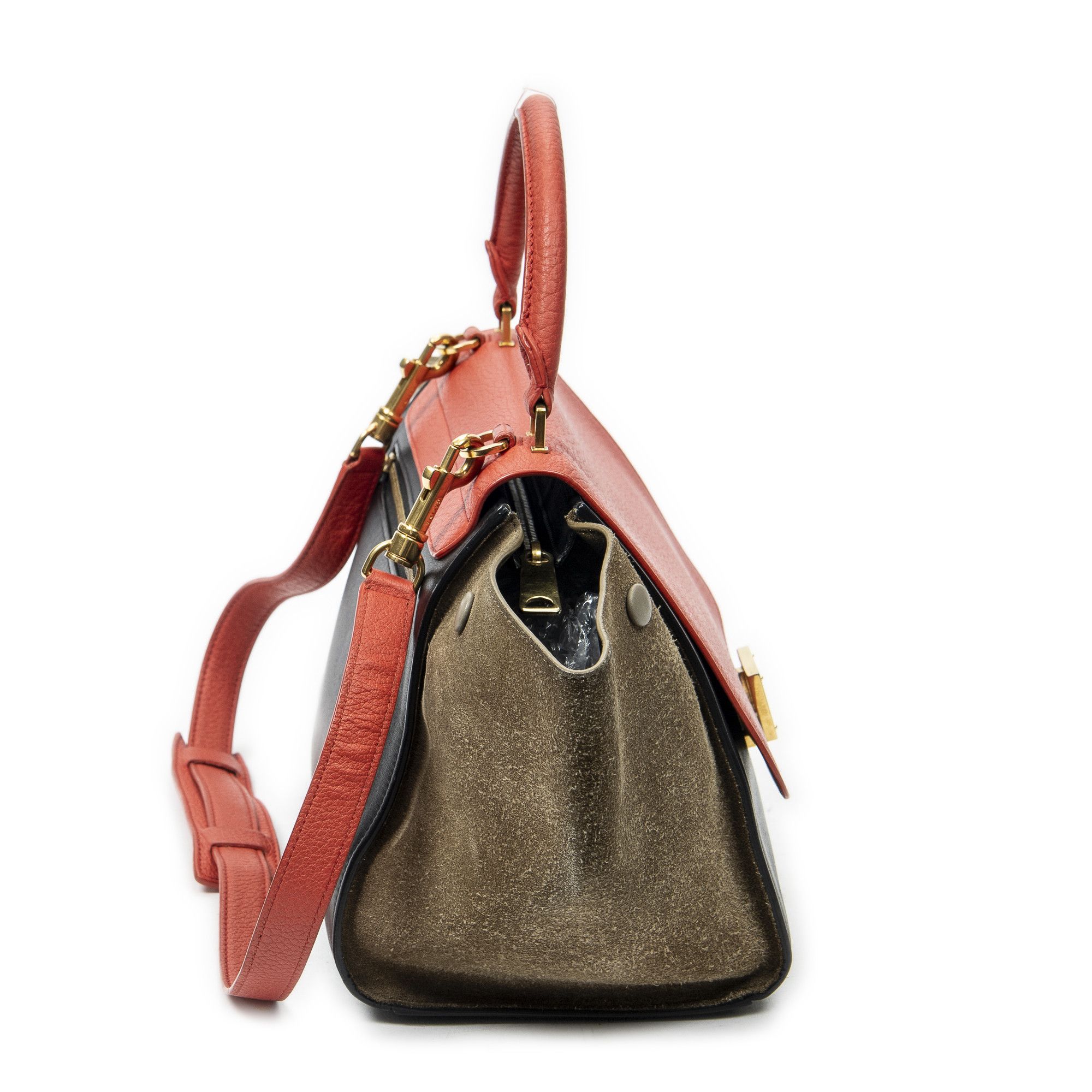 Celine Small Tricolor Trapeze Size ONE SIZE - 4 Thumbnail