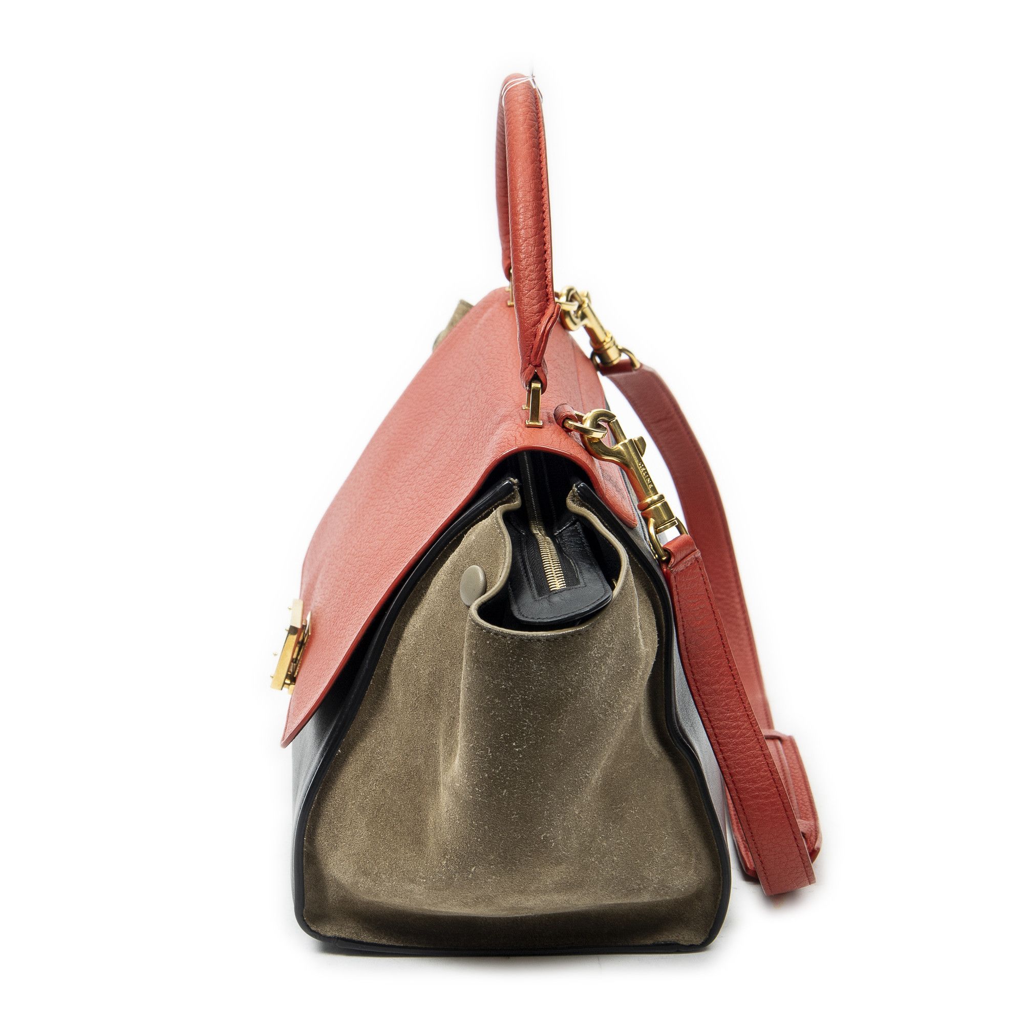 Celine Small Tricolor Trapeze Size ONE SIZE - 3 Thumbnail