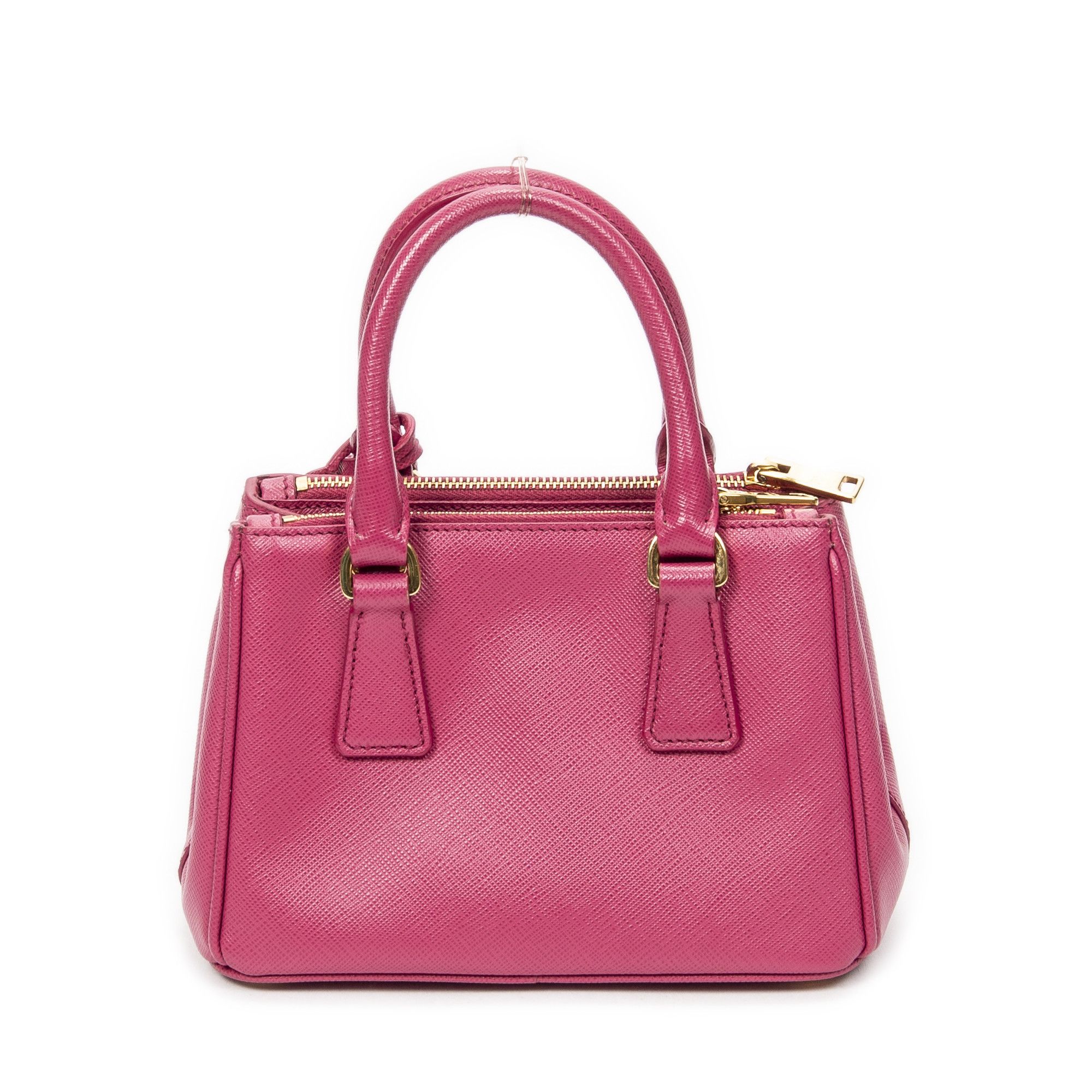 Prada Micro Galleria Double Zip Tote Size ONE SIZE - 5 Thumbnail