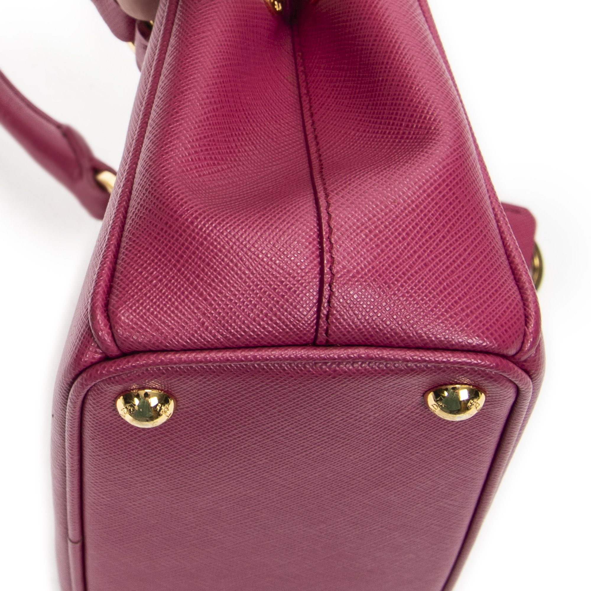 Prada Micro Galleria Double Zip Tote Size ONE SIZE - 7 Thumbnail