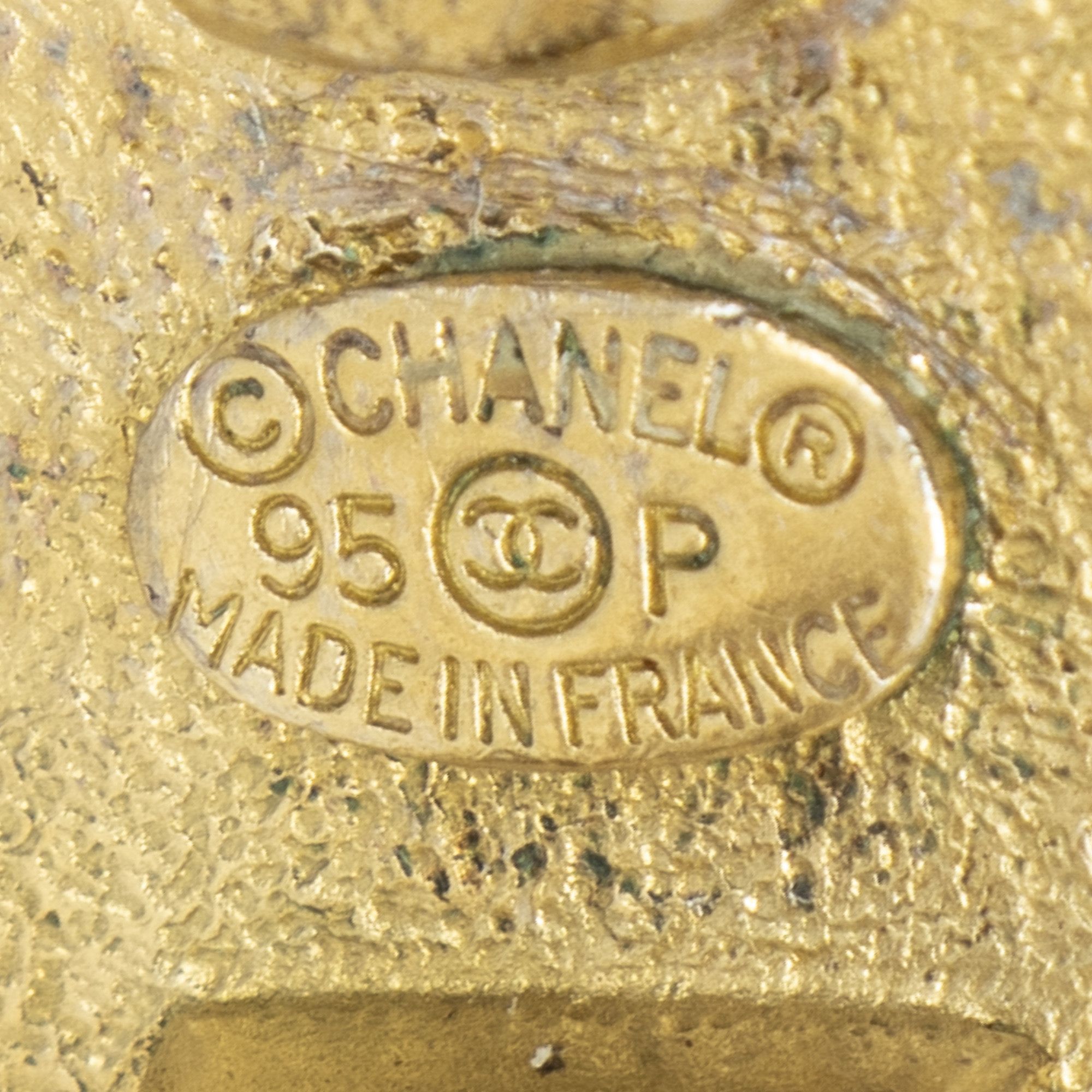 Chanel CC Coin-Shaped Clip On Earrings Size ONE SIZE - 3 Thumbnail