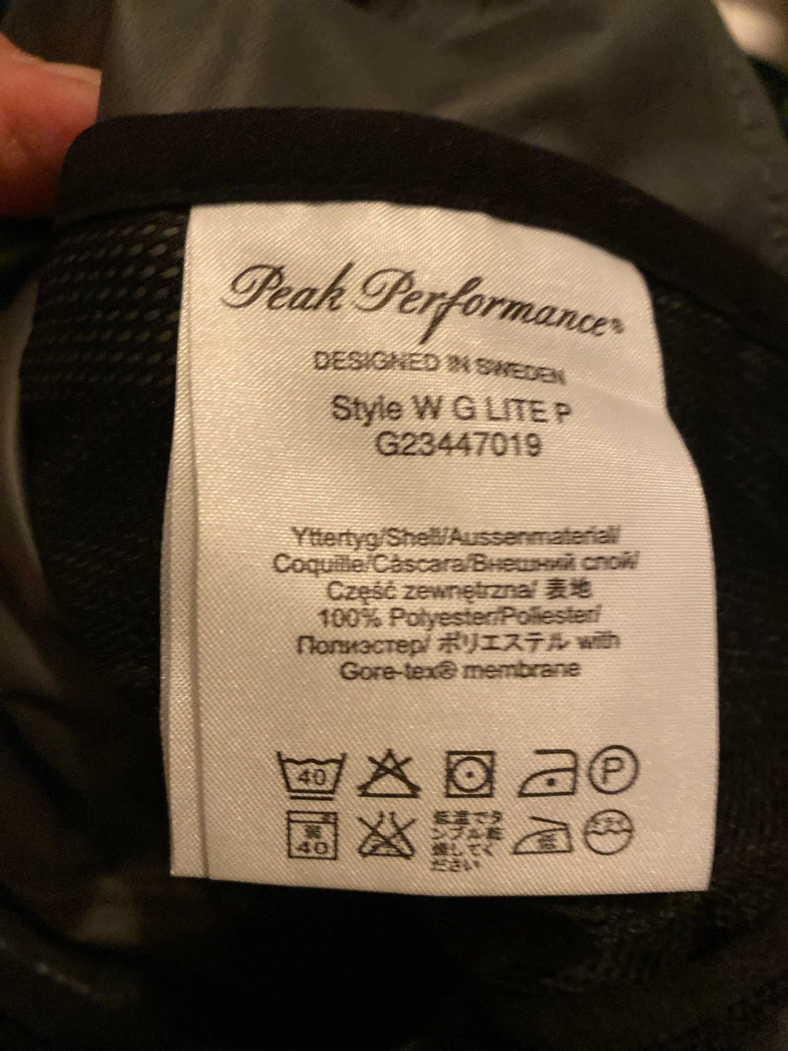 Peak Performance Peak Performance WG Lite P Sweatpants Size 25" / US 0 / IT 36 - 4 Thumbnail