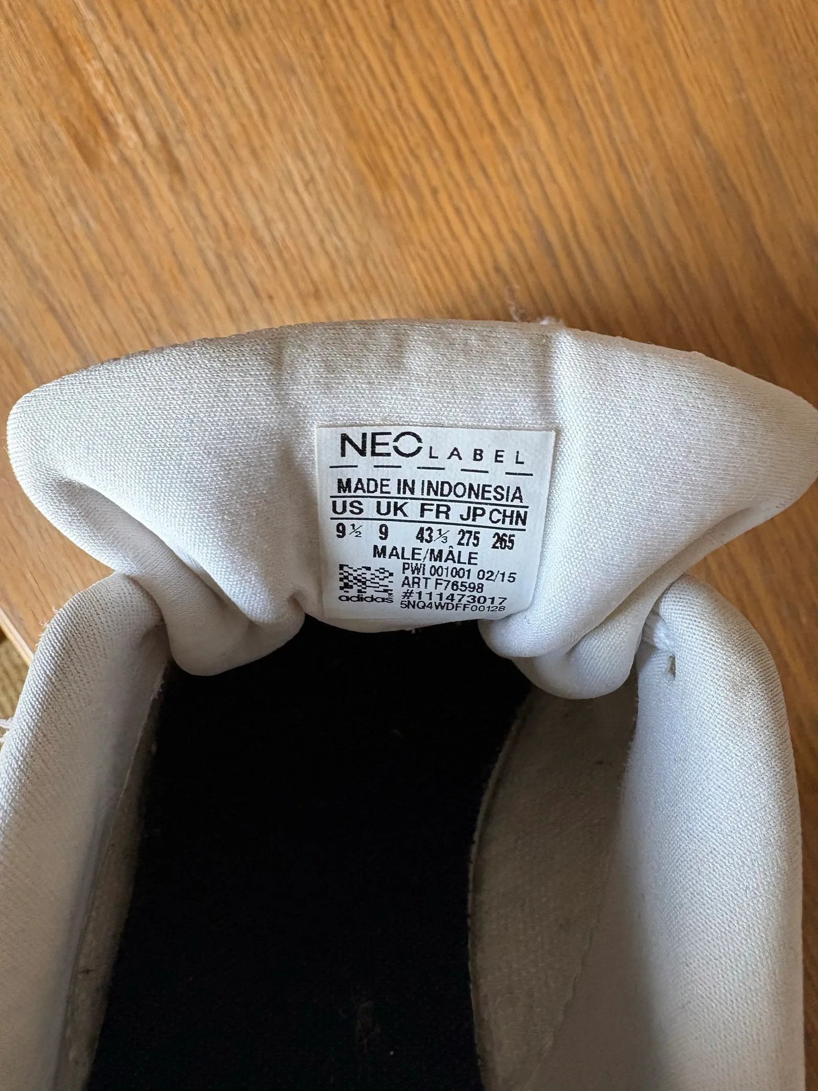 Adidas Adidas NEO Label Sneakers Size US 11 / EU 44 - 3 Thumbnail