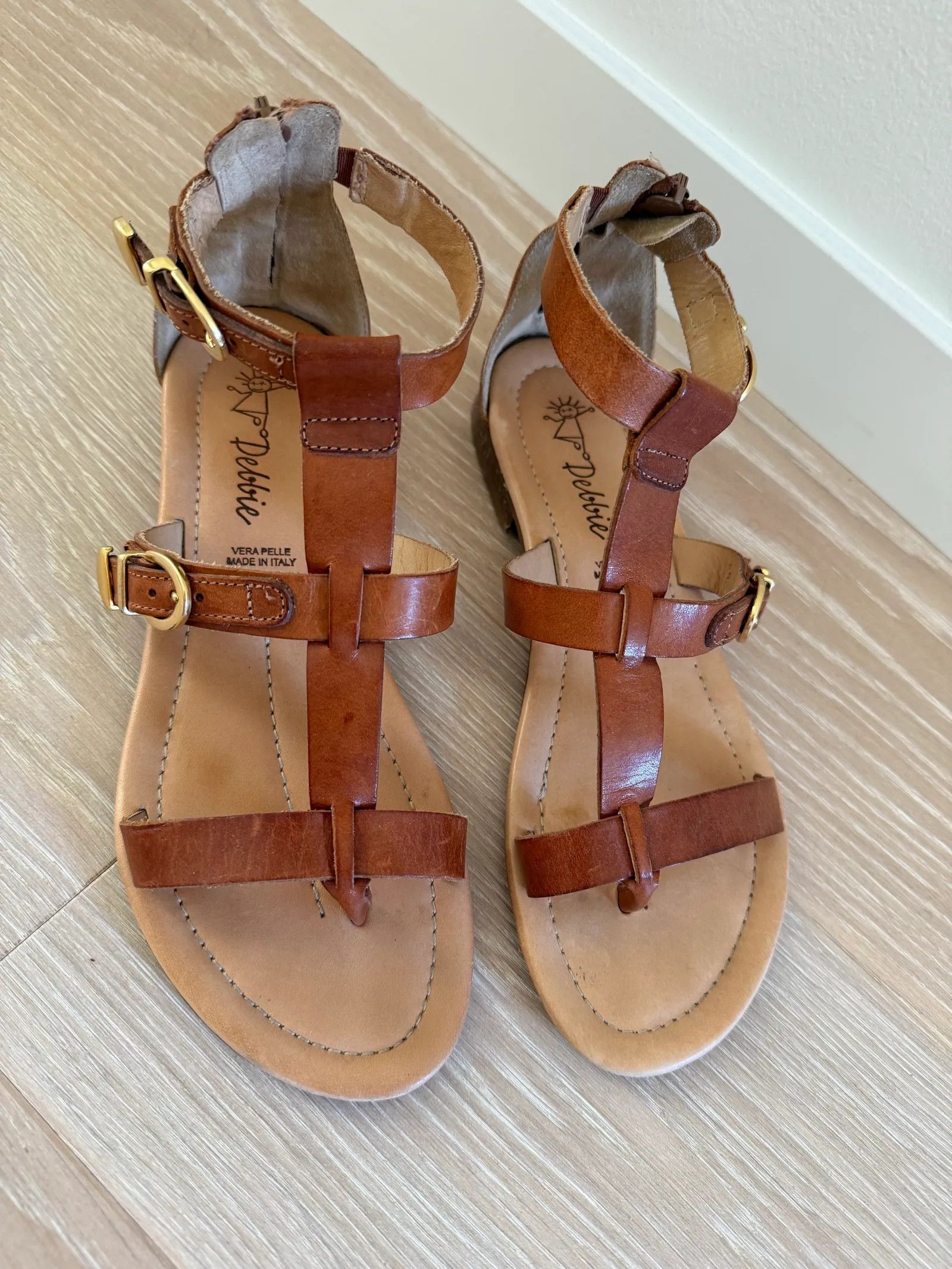 Vera Pelle Vera Pelle Sandals Size US 8 / IT 38 - 3 Thumbnail