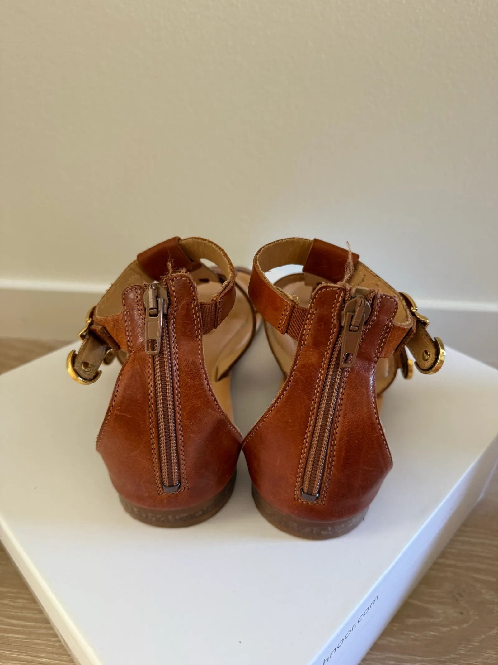 Vera Pelle Vera Pelle Sandals Size US 8 / IT 38 - 4 Thumbnail
