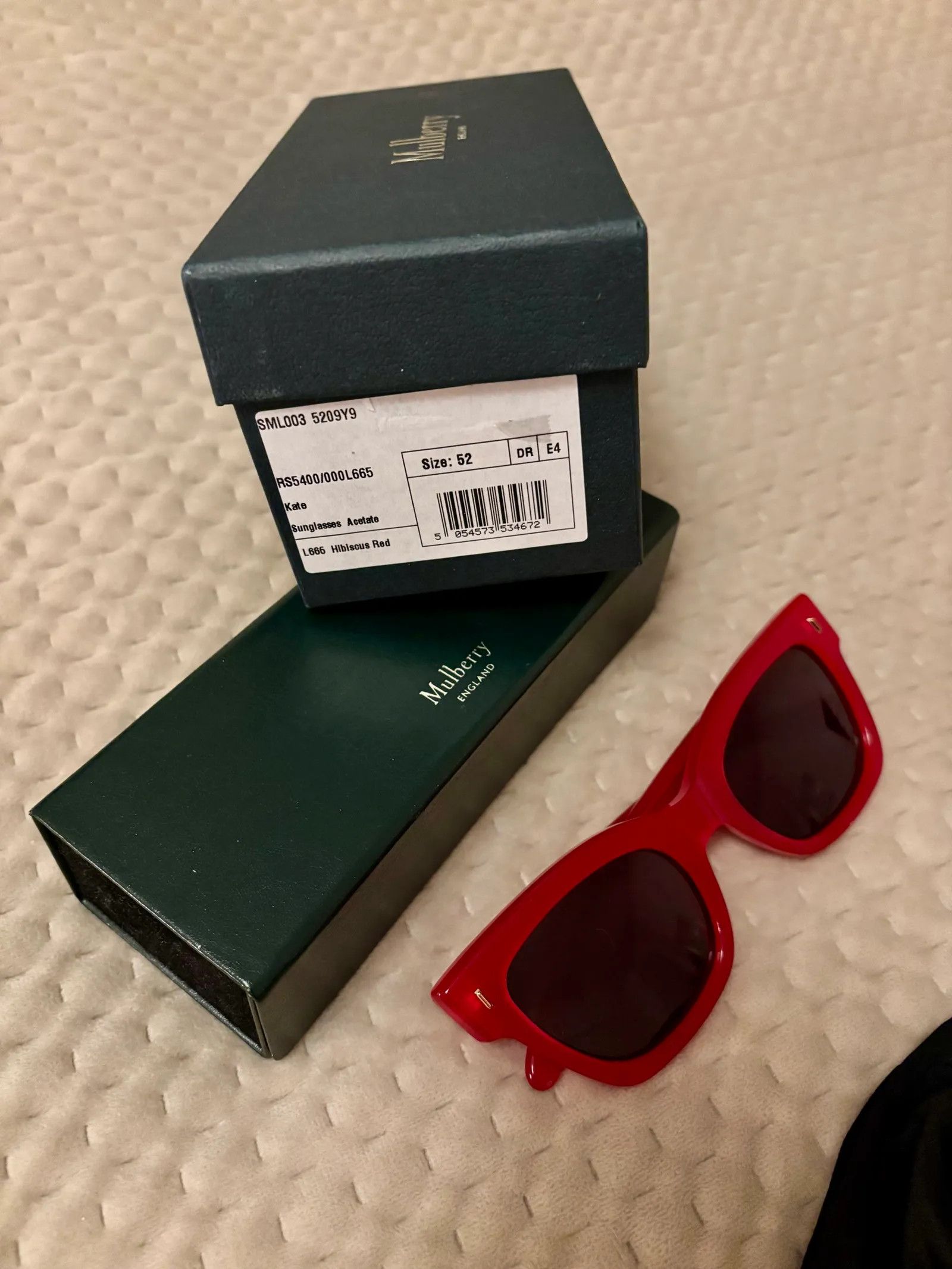 Mulberry Mulberry Kate Acetate Sunglasses Sunglasses Size ONE SIZE - 5 Thumbnail