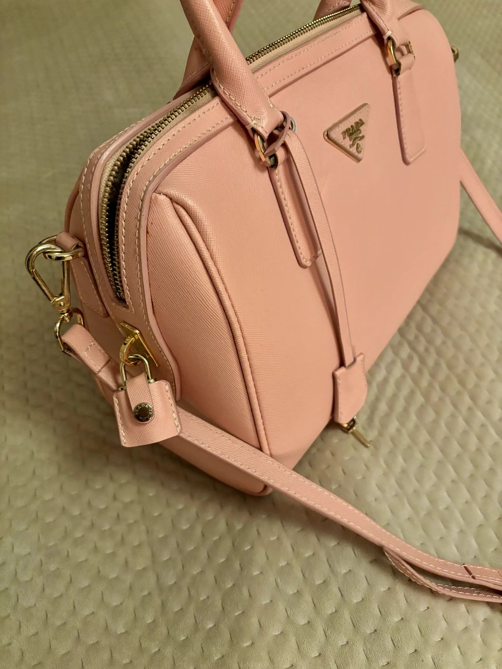 Prada Prada Prada Galleria Saffiano Leather Bag Bucket Bag Size ONE SIZE - 2 Thumbnail