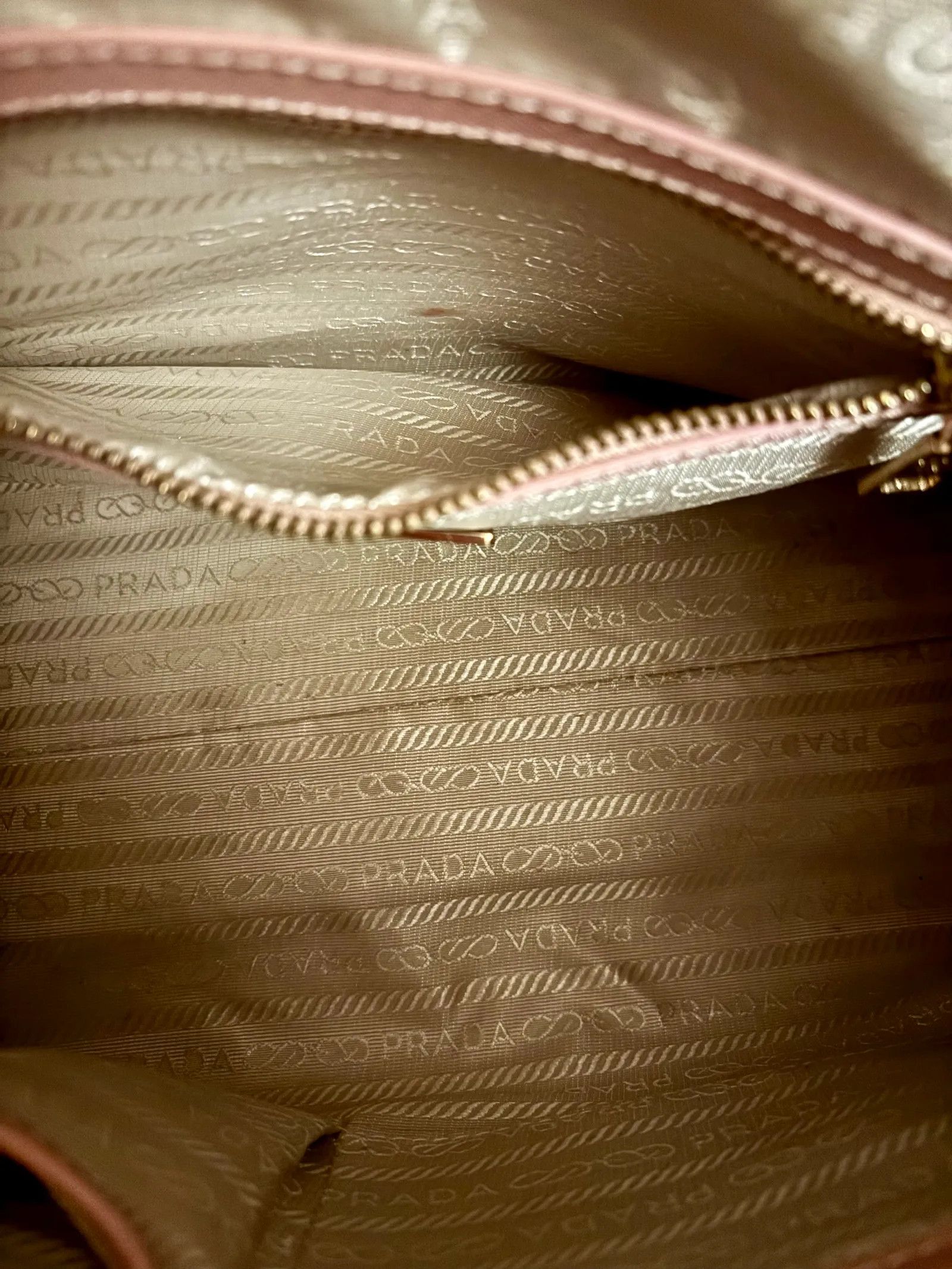 Prada Prada Prada Galleria Saffiano Leather Bag Bucket Bag Size ONE SIZE - 4 Thumbnail
