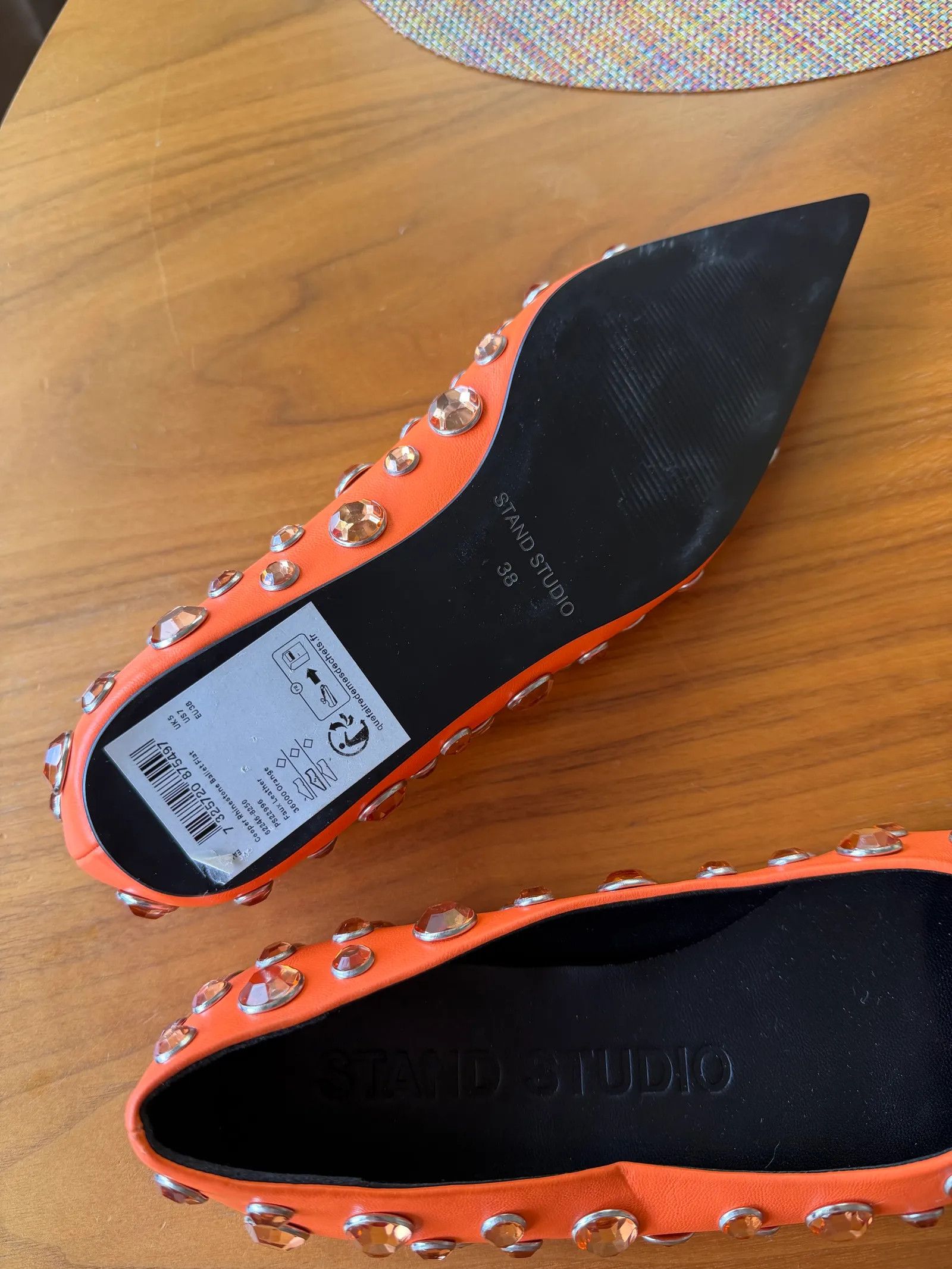 STAND STUDIO Stand studio Ballet Flats Size US 8 / IT 38 - 2 Thumbnail