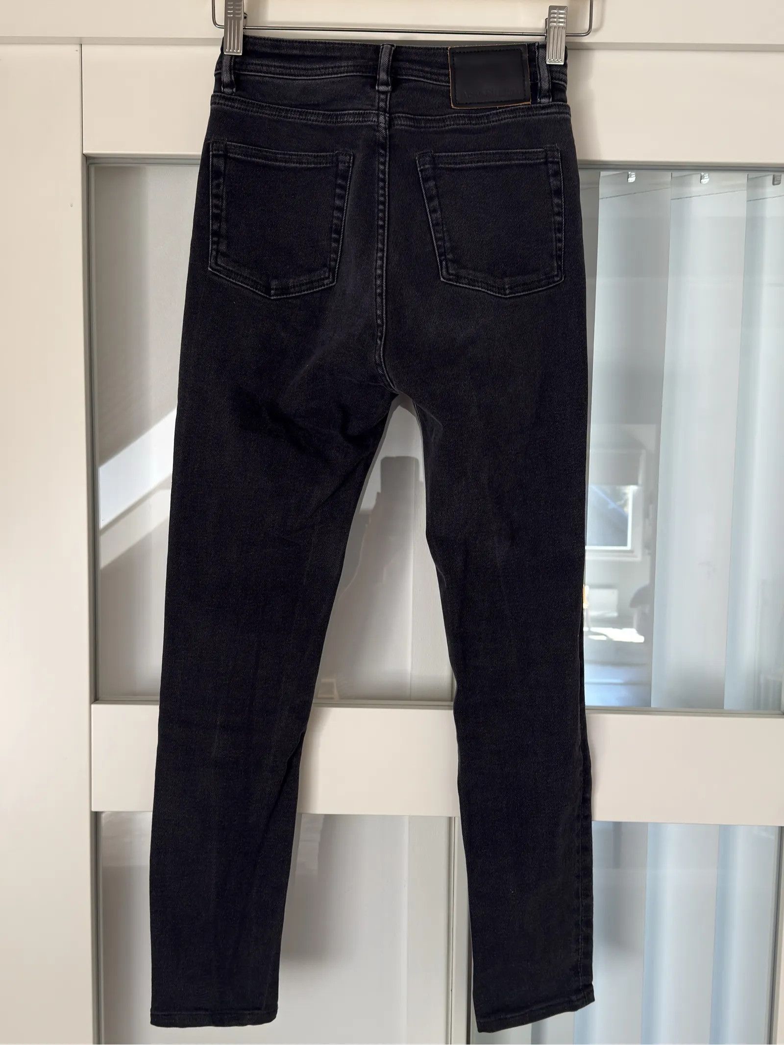 Acne Studios Acne Studios Peg Used Blk Jeans Size 25" / US 0 / IT 36 - 4 Thumbnail