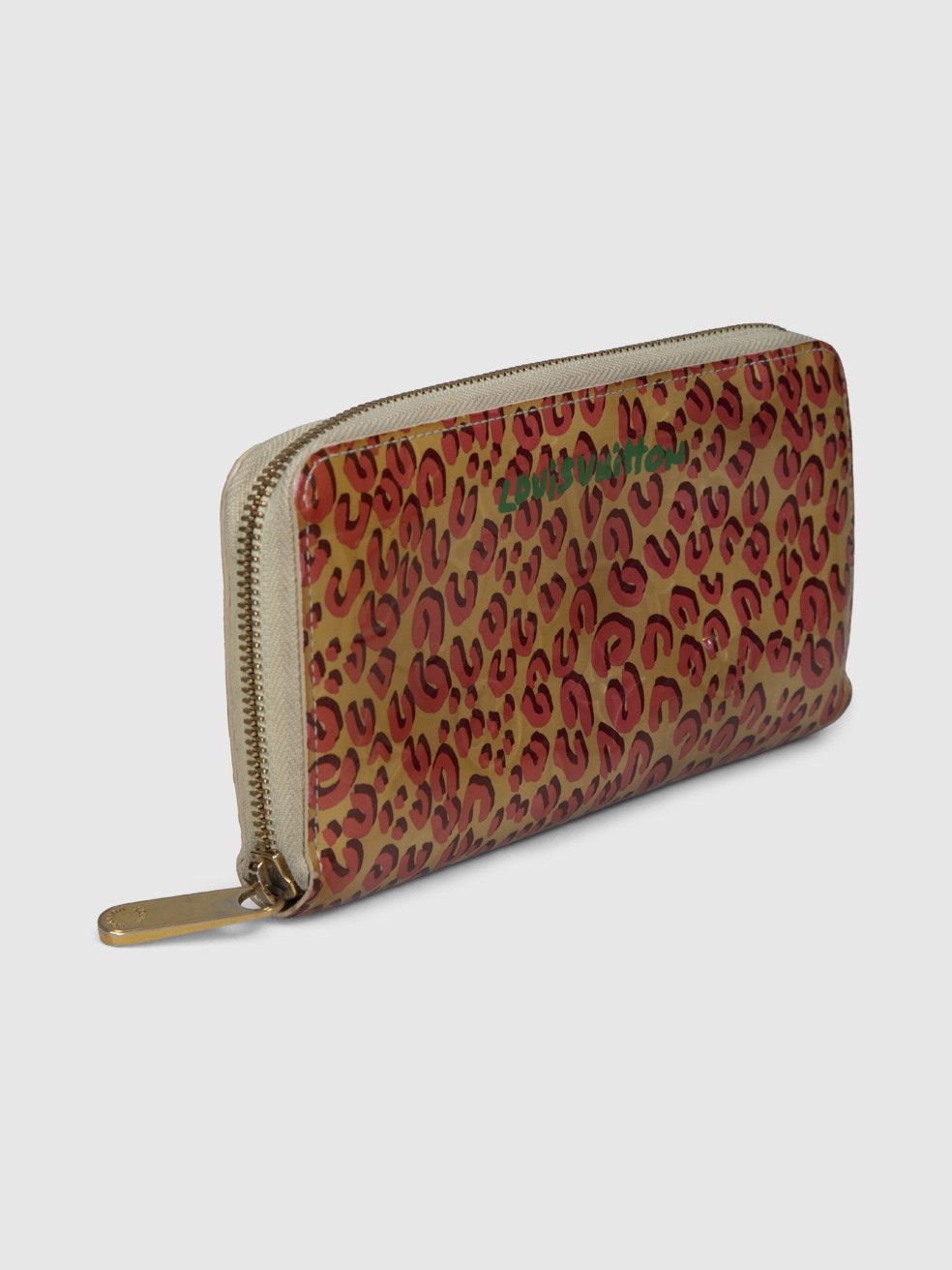 Louis Vuitton Limited Edition Blanc Corail Monogram Vernis Leopard Wallet Size ONE SIZE - 2 Thumbnail
