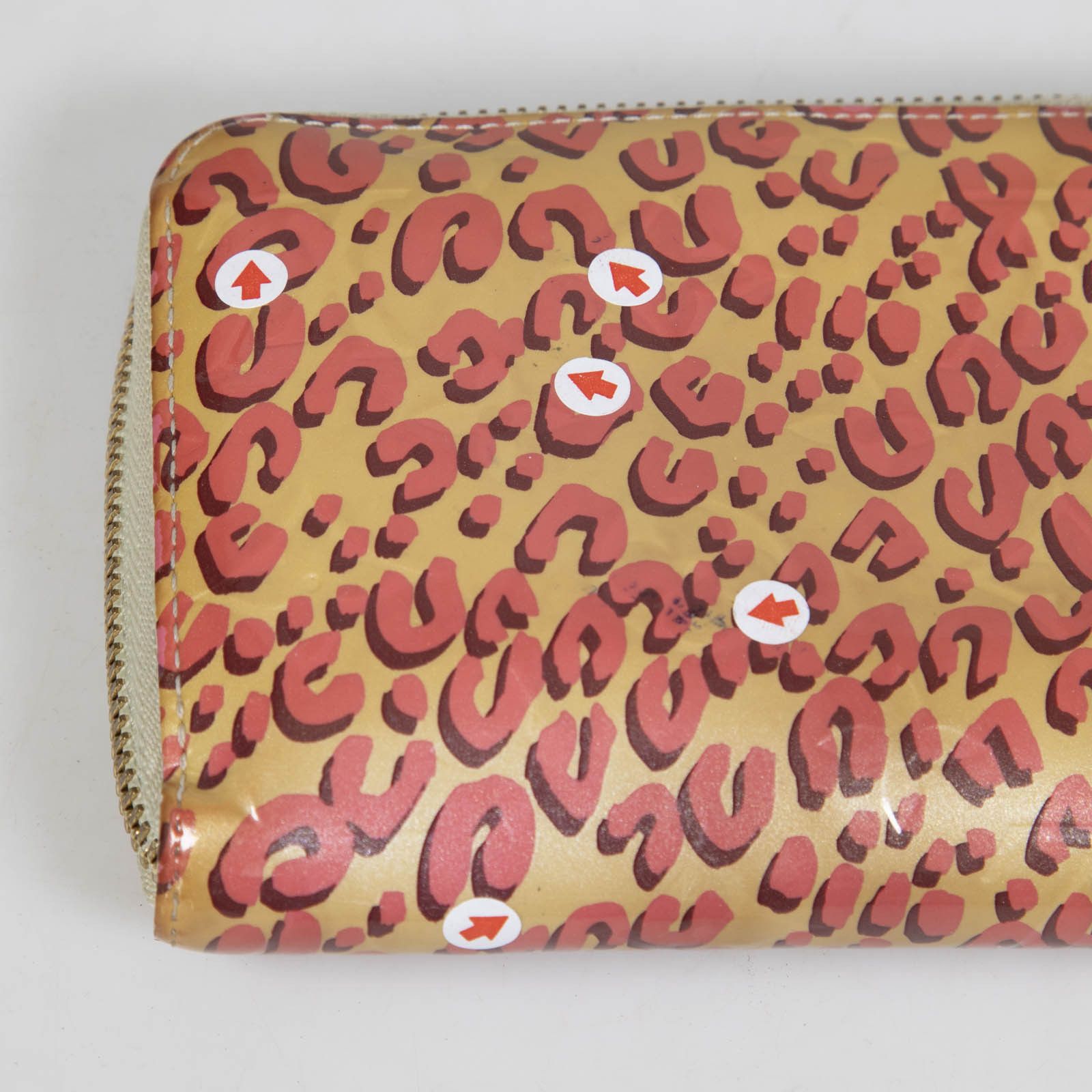 Louis Vuitton Limited Edition Blanc Corail Monogram Vernis Leopard Wallet Size ONE SIZE - 11 Thumbnail
