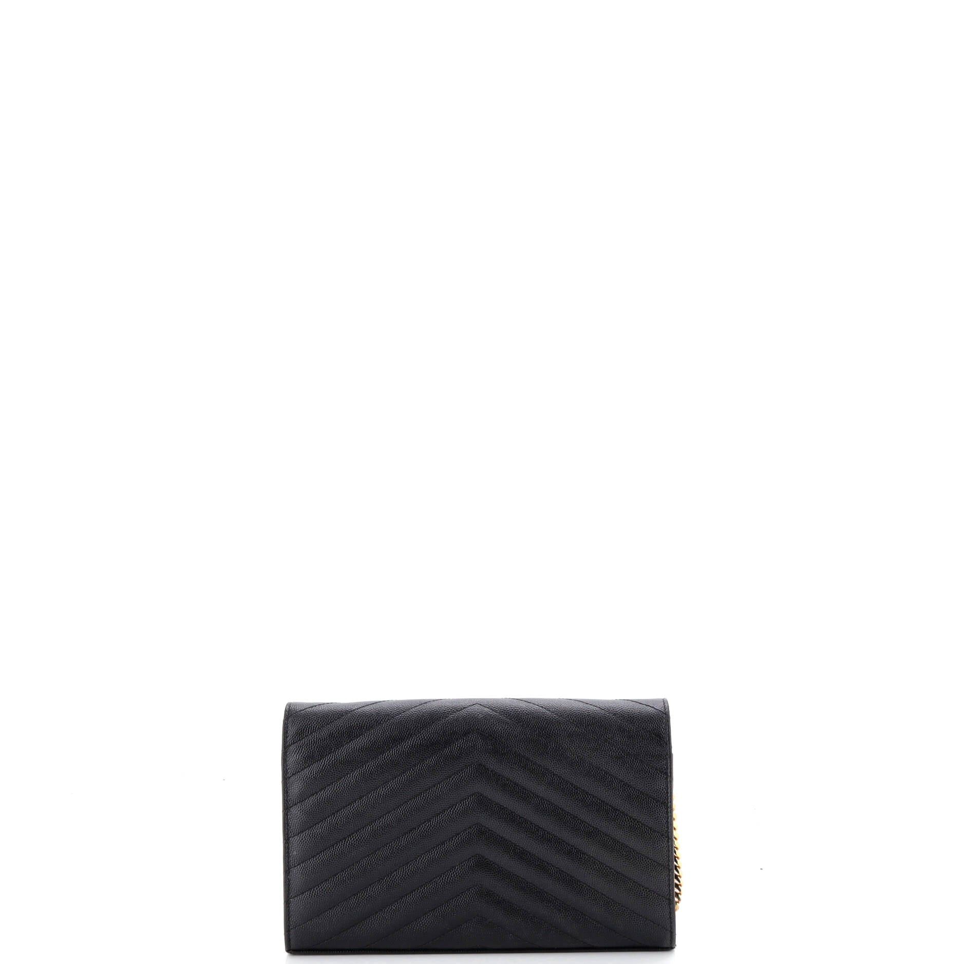 Saint Laurent Paris Classic Monogram Wallet on Chain Size ONE SIZE - 3 Thumbnail