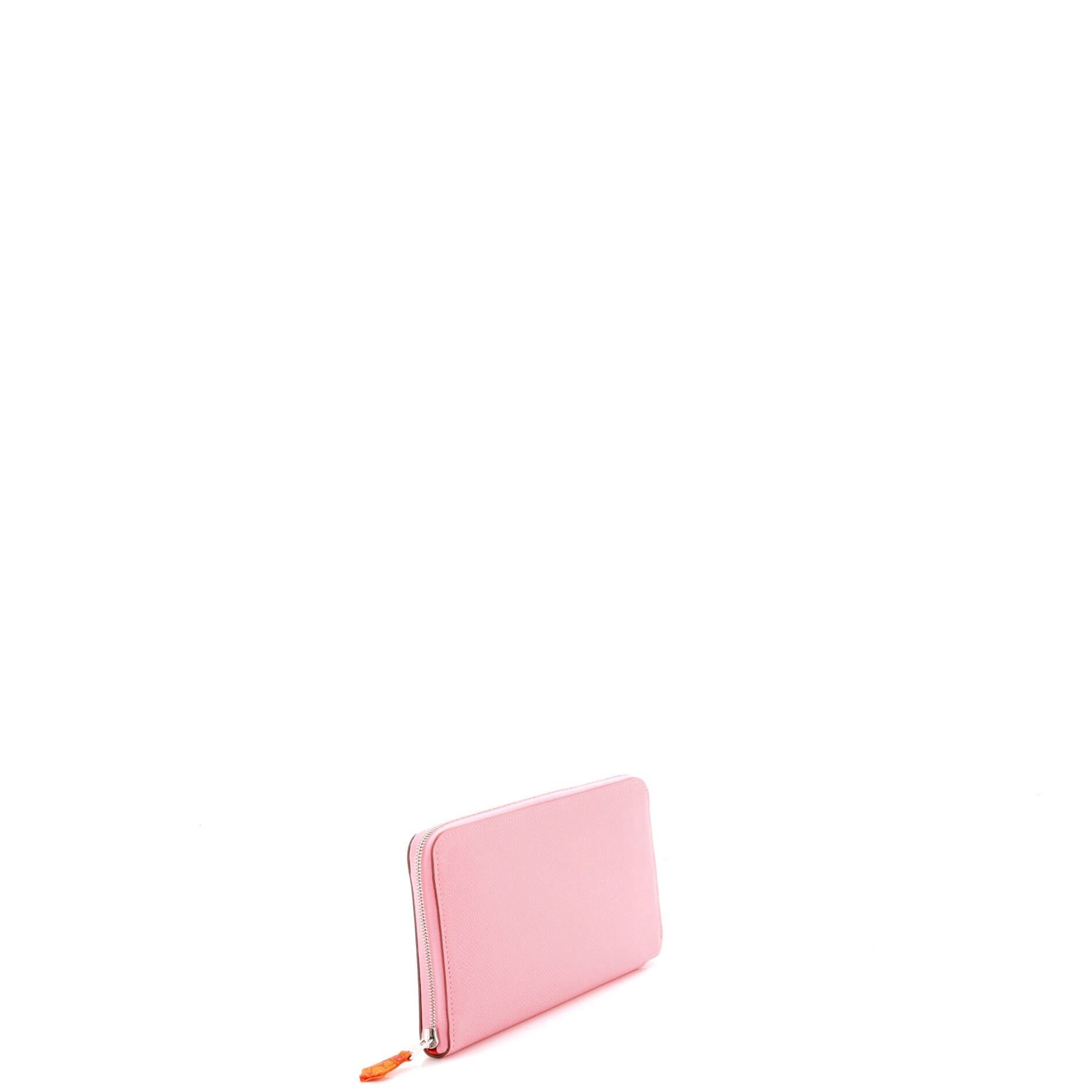 Hermes Azap Zip Around Wallet Size ONE SIZE - 2 Thumbnail