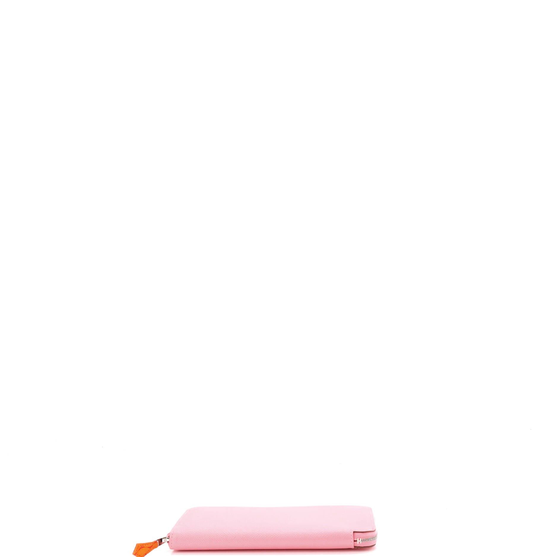 Hermes Azap Zip Around Wallet Size ONE SIZE - 4 Thumbnail