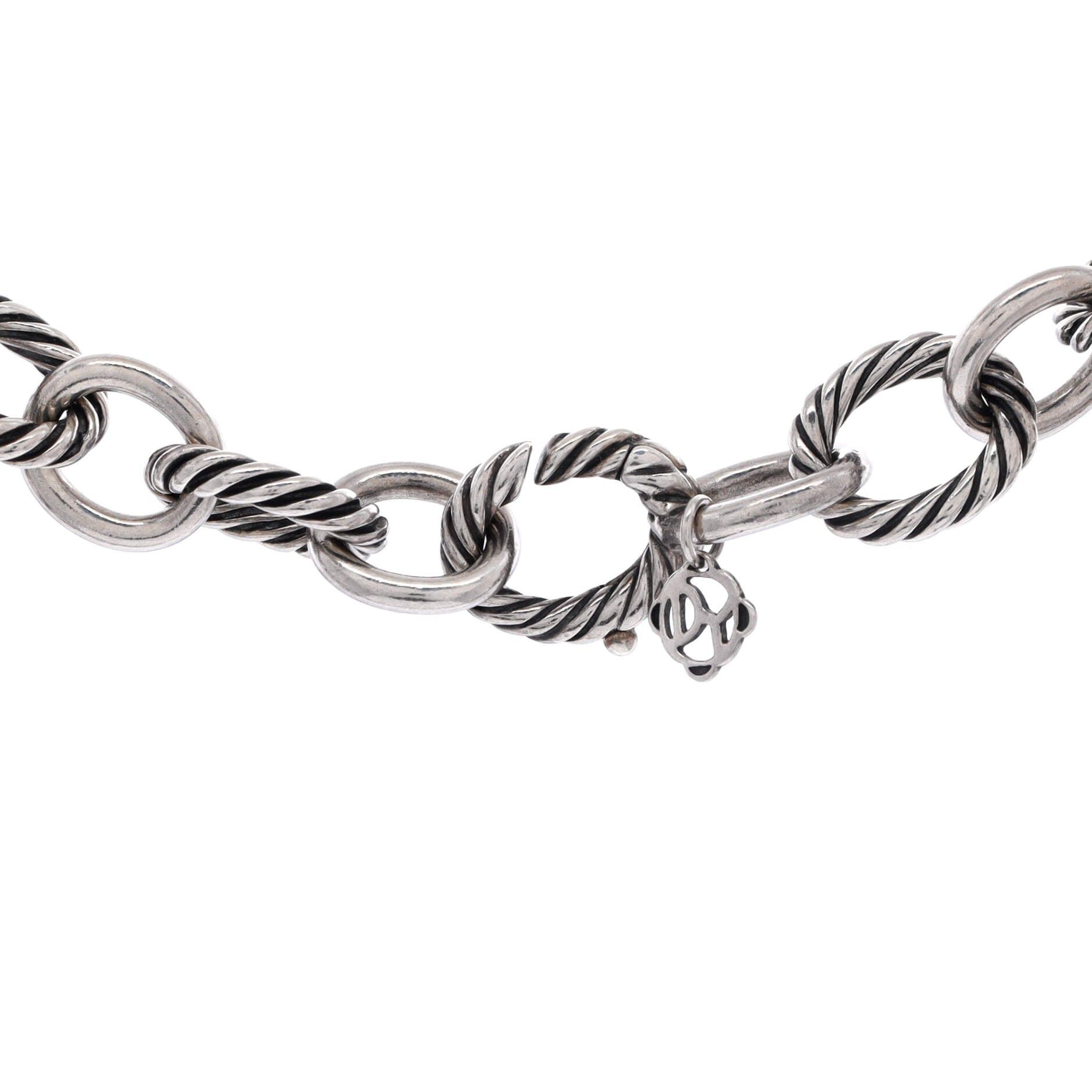 David Yurman Oval Link Necklace Size ONE SIZE - 3 Thumbnail