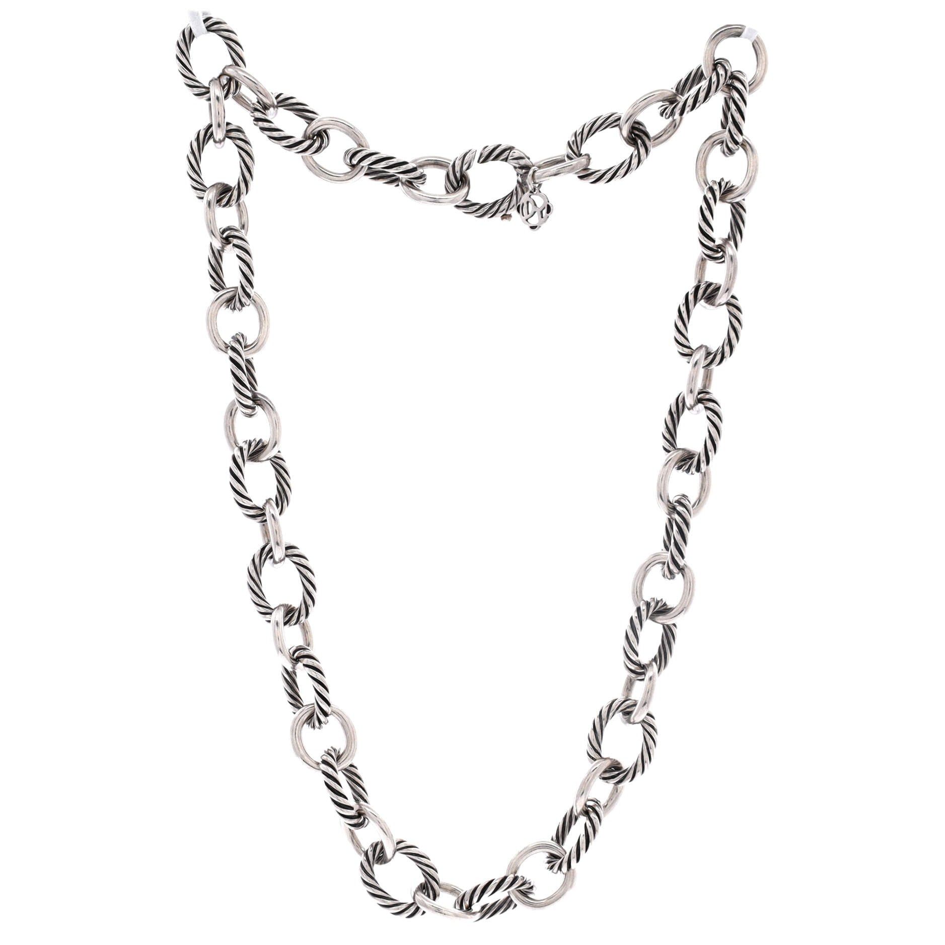 David Yurman Oval Link Necklace Size ONE SIZE - 2 Thumbnail