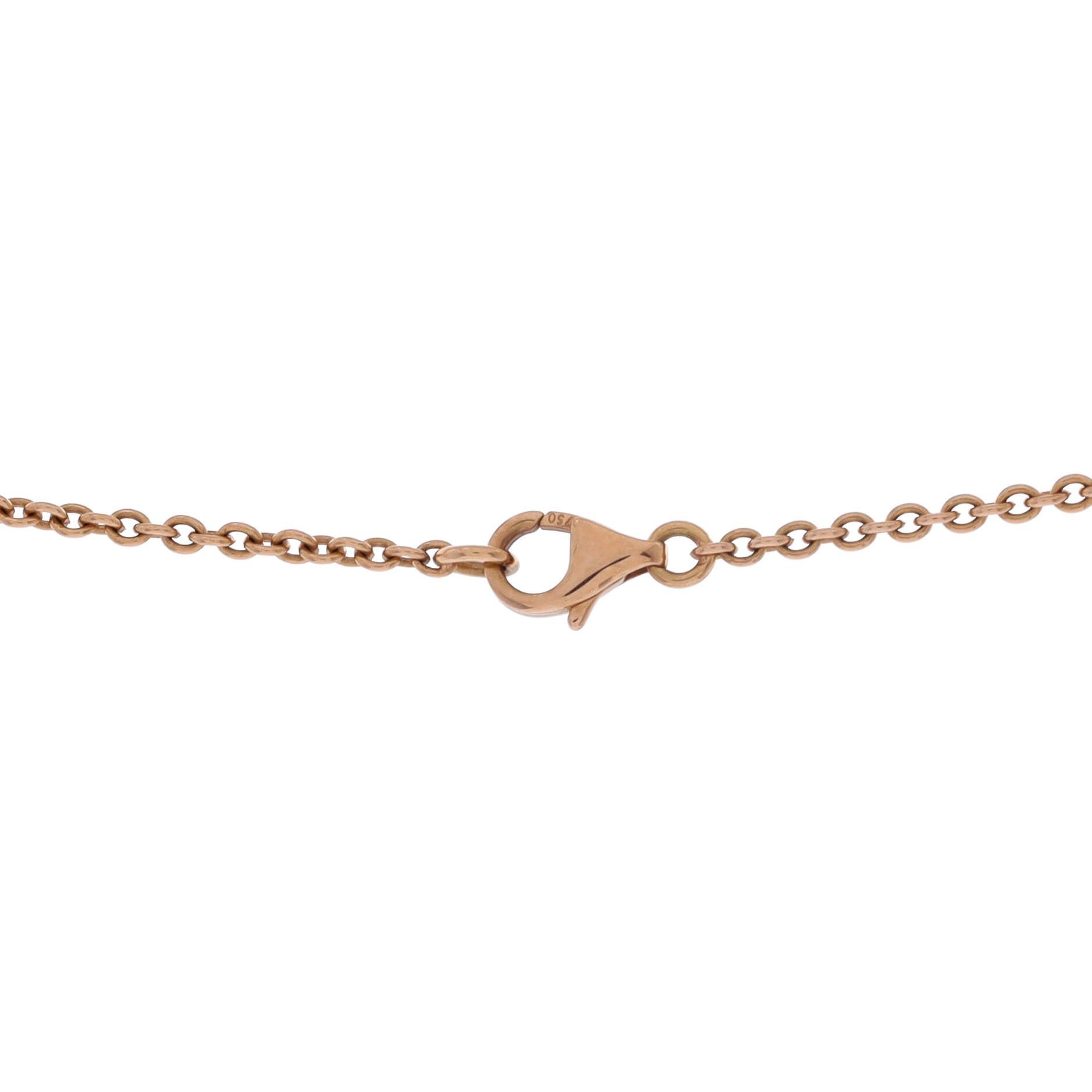 Cartier Love Interlocking Necklace Size ONE SIZE - 3 Thumbnail
