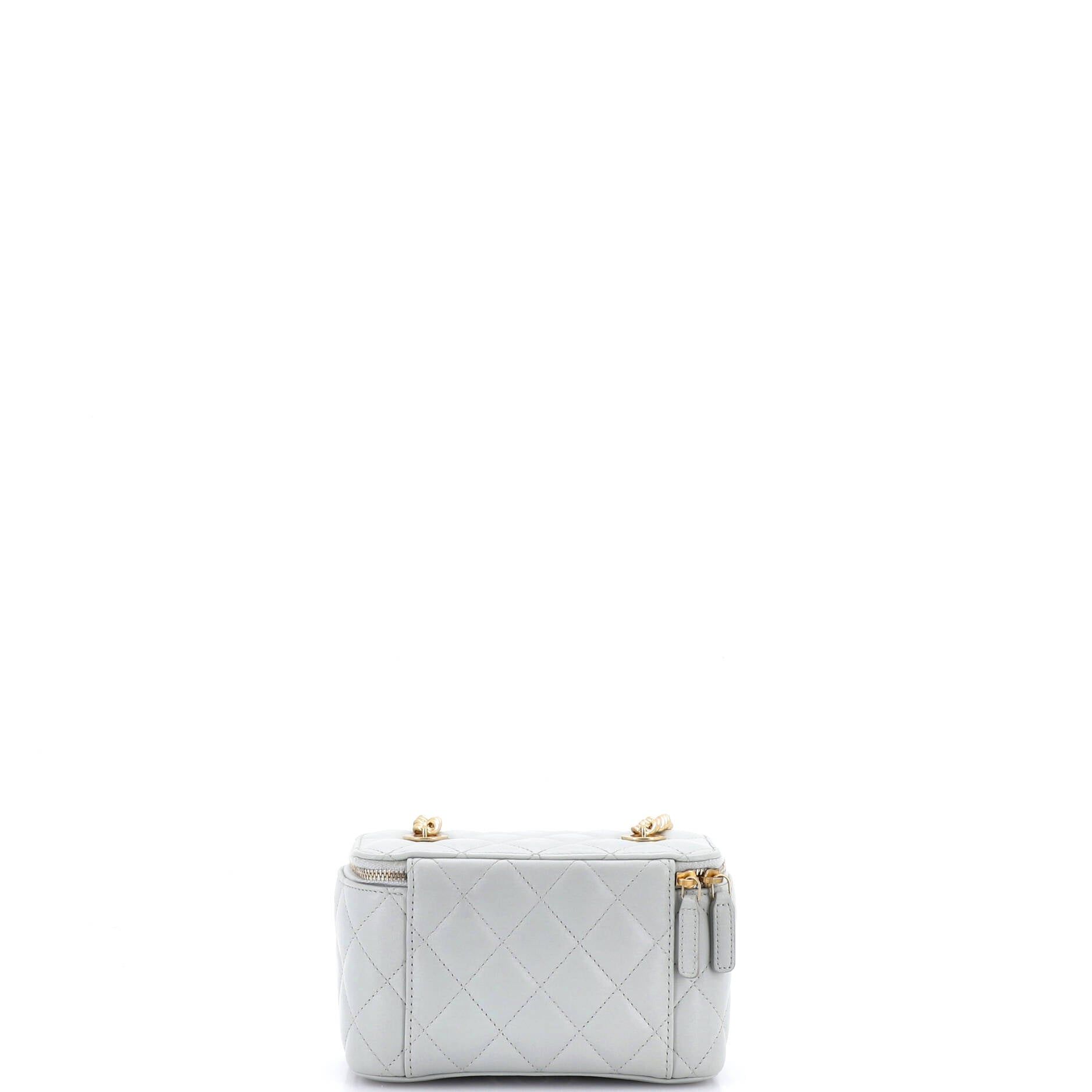 Chanel Coco Enamel Strap Vanity Case with Chain Size ONE SIZE - 3 Thumbnail