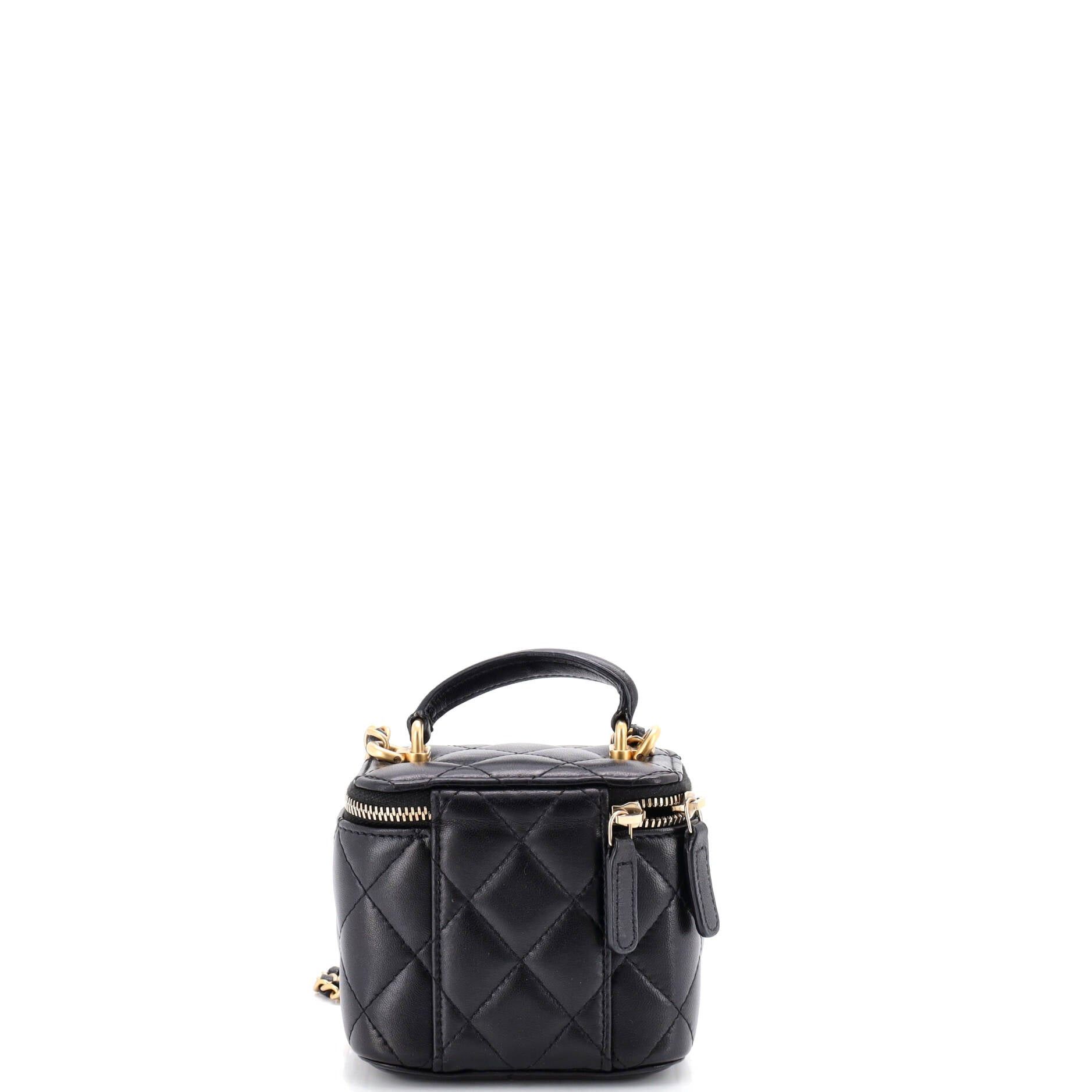 Chanel Classic Top Handle Vanity Case with Chain Size ONE SIZE - 3 Thumbnail