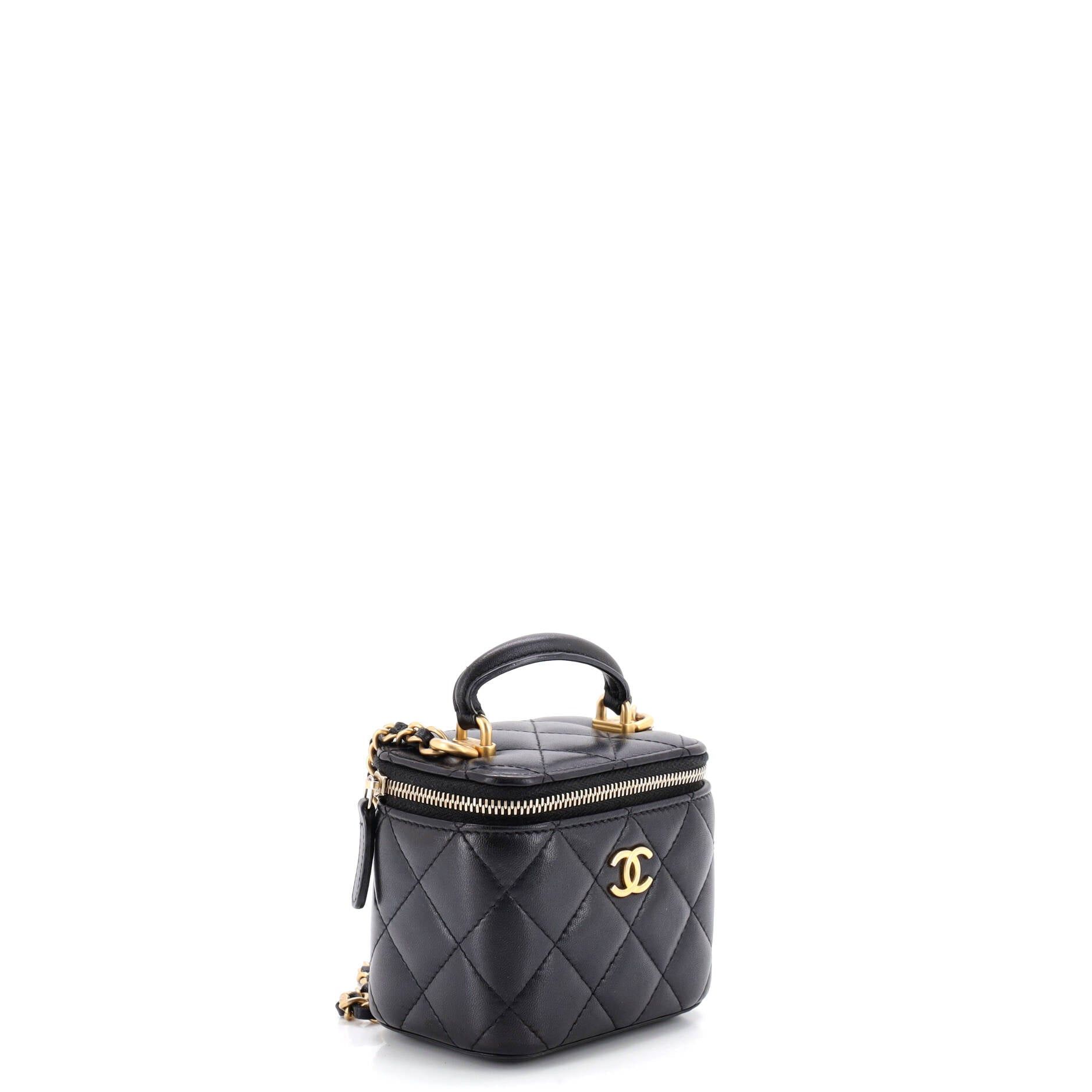 Chanel Classic Top Handle Vanity Case with Chain Size ONE SIZE - 2 Thumbnail