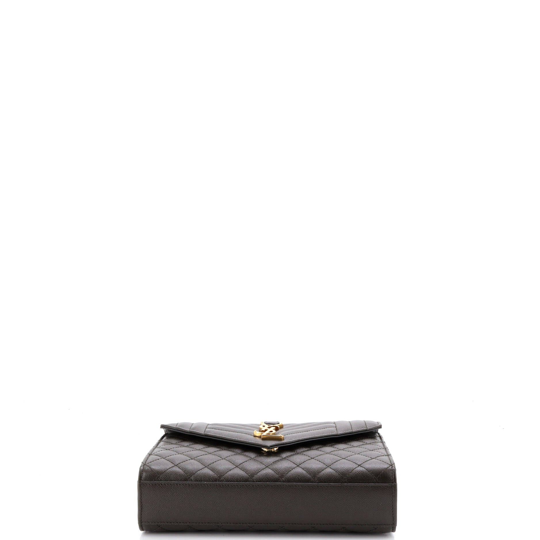 Saint Laurent Paris Classic Monogram Envelope Satchel Size ONE SIZE - 4 Thumbnail