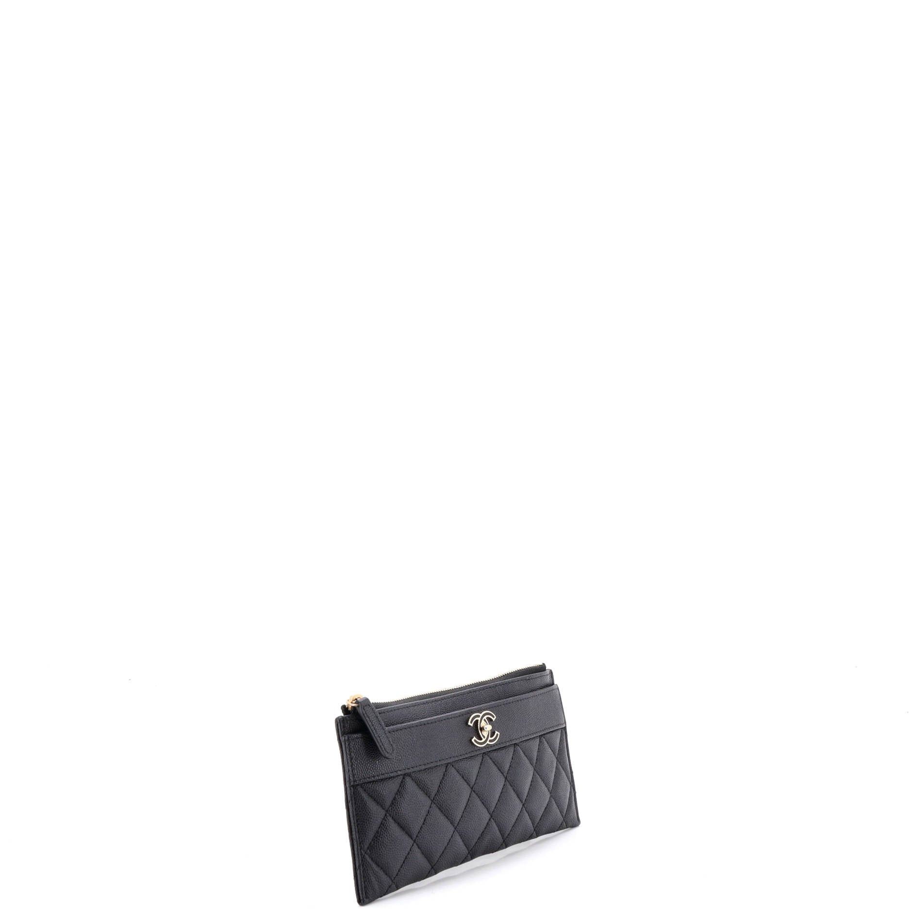 Chanel Mademoiselle Vintage Zip Pouch Size ONE SIZE - 2 Thumbnail