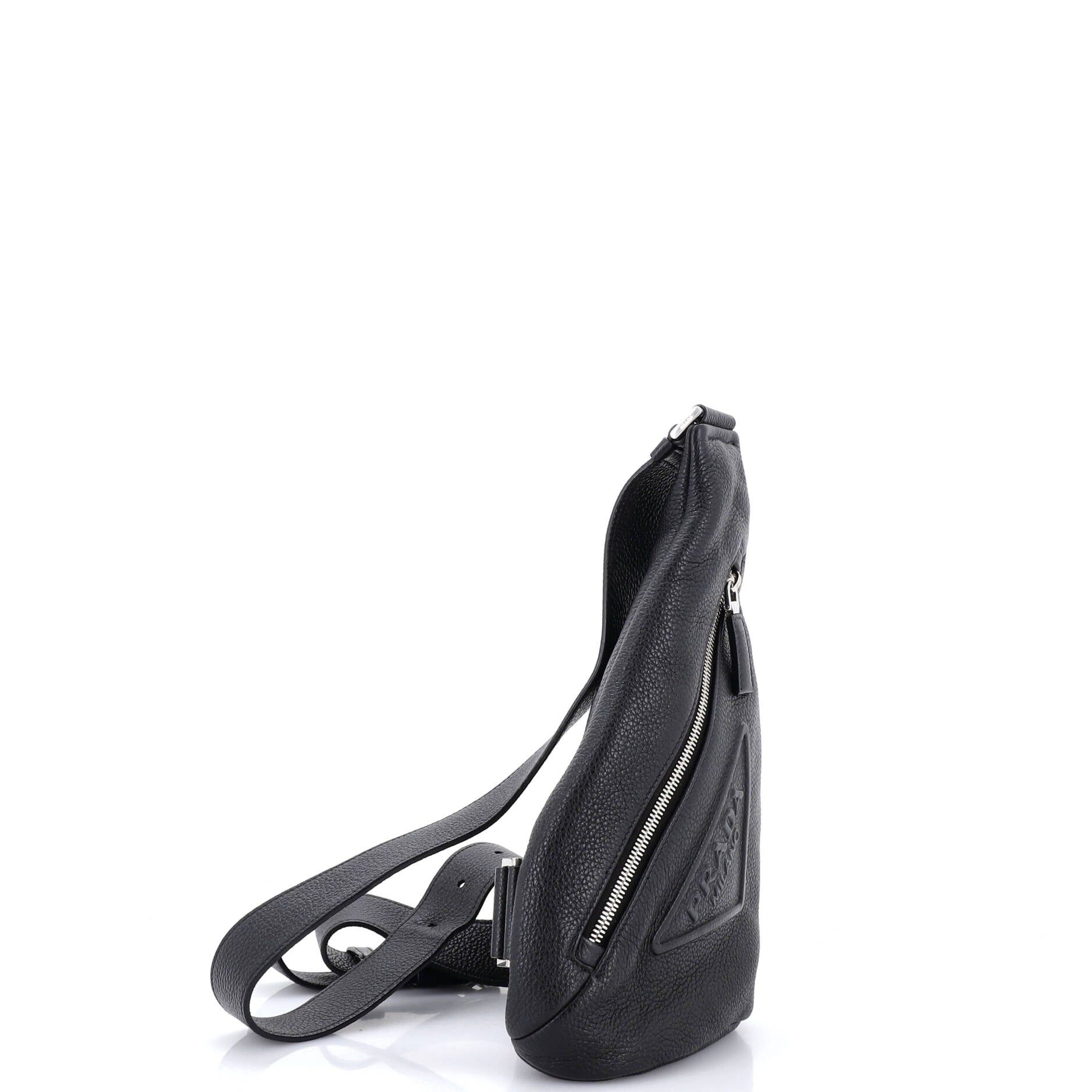 Prada Triangle Logo Sling Bag Size ONE SIZE - 2 Thumbnail